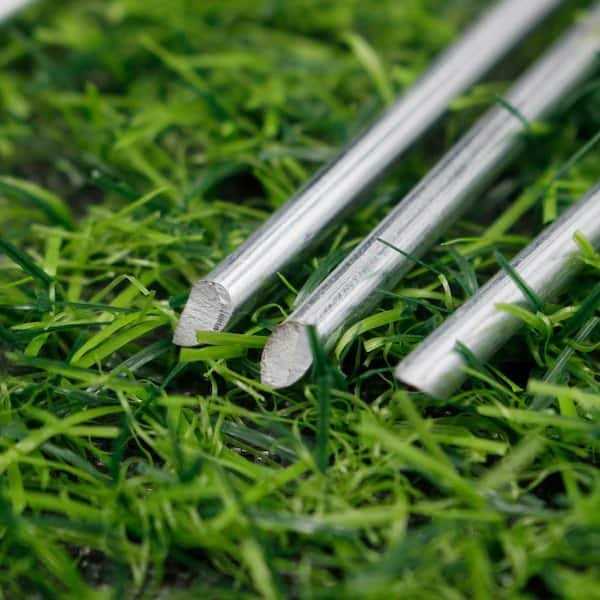 Agfabric 1.57 in. x Galvanized Landscape Staples Stake