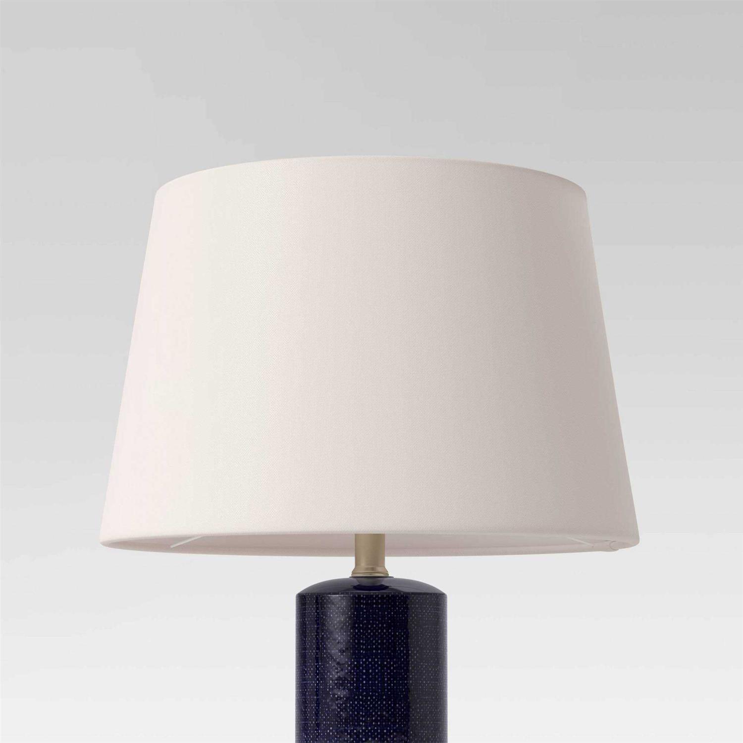 Threshold Large Linen Lamp Shade Shell