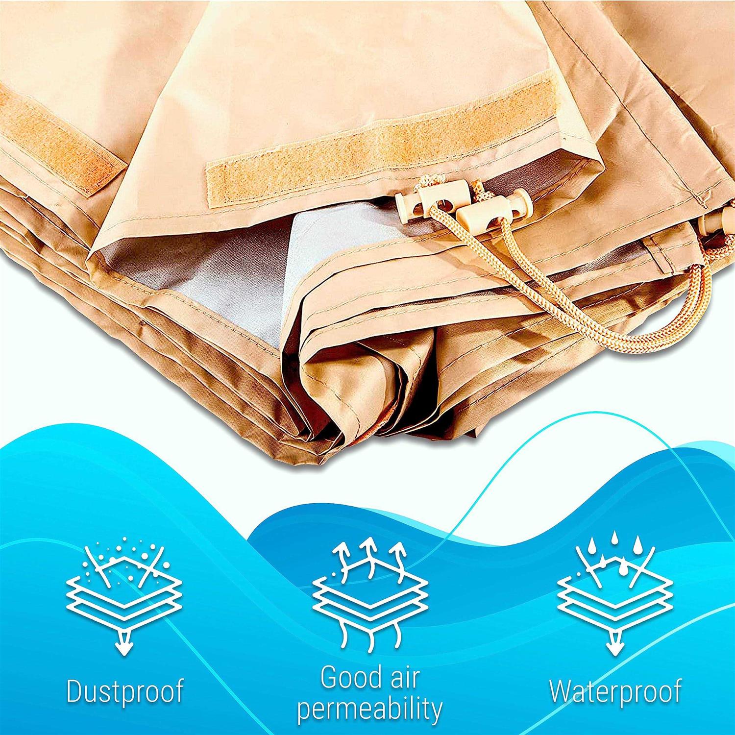 ARDILA VEELA Solar Pool Covers for Inground Pools Pools Reel up to 18FT