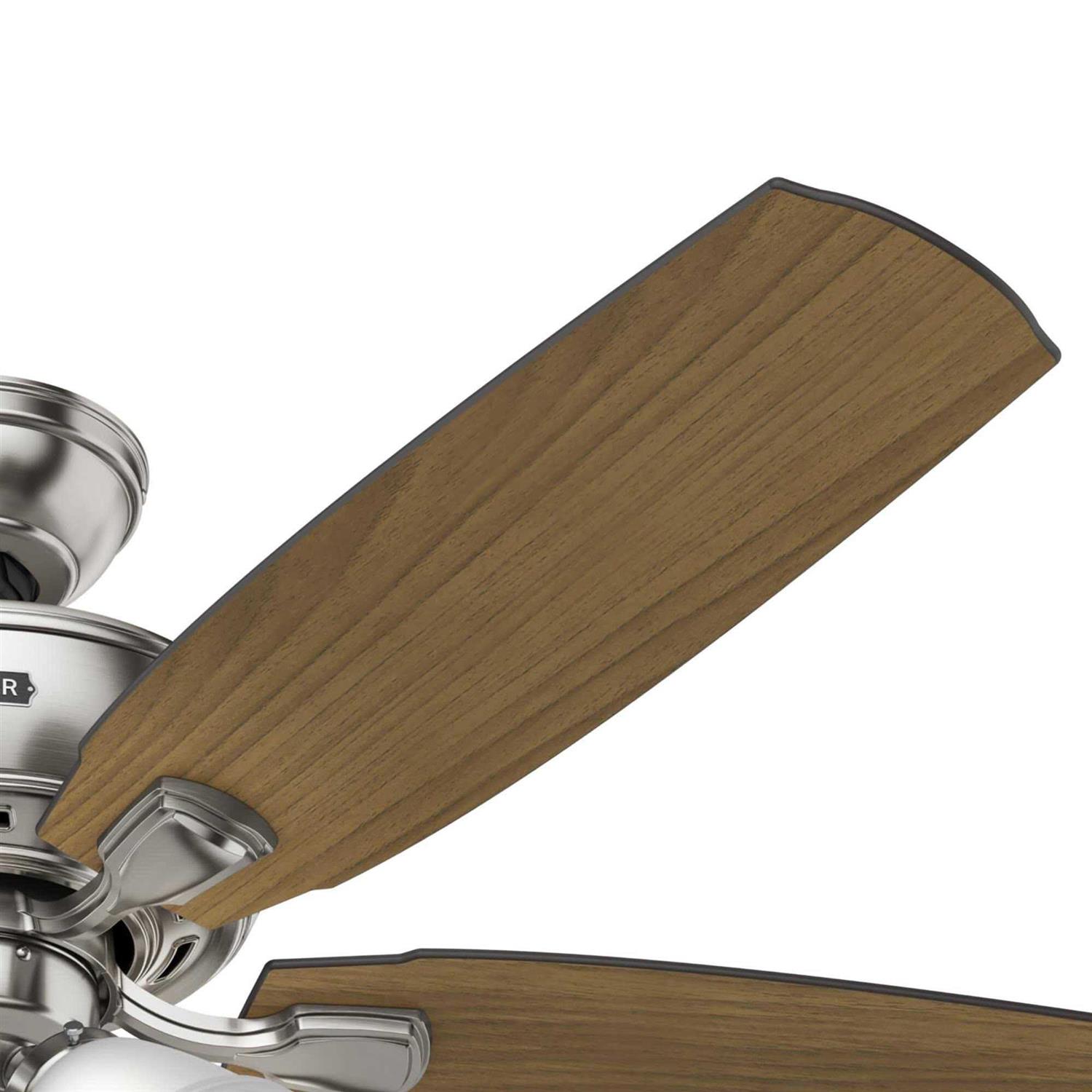 52 Hunter Amberlin Ceiling Fan with LED Light Kit