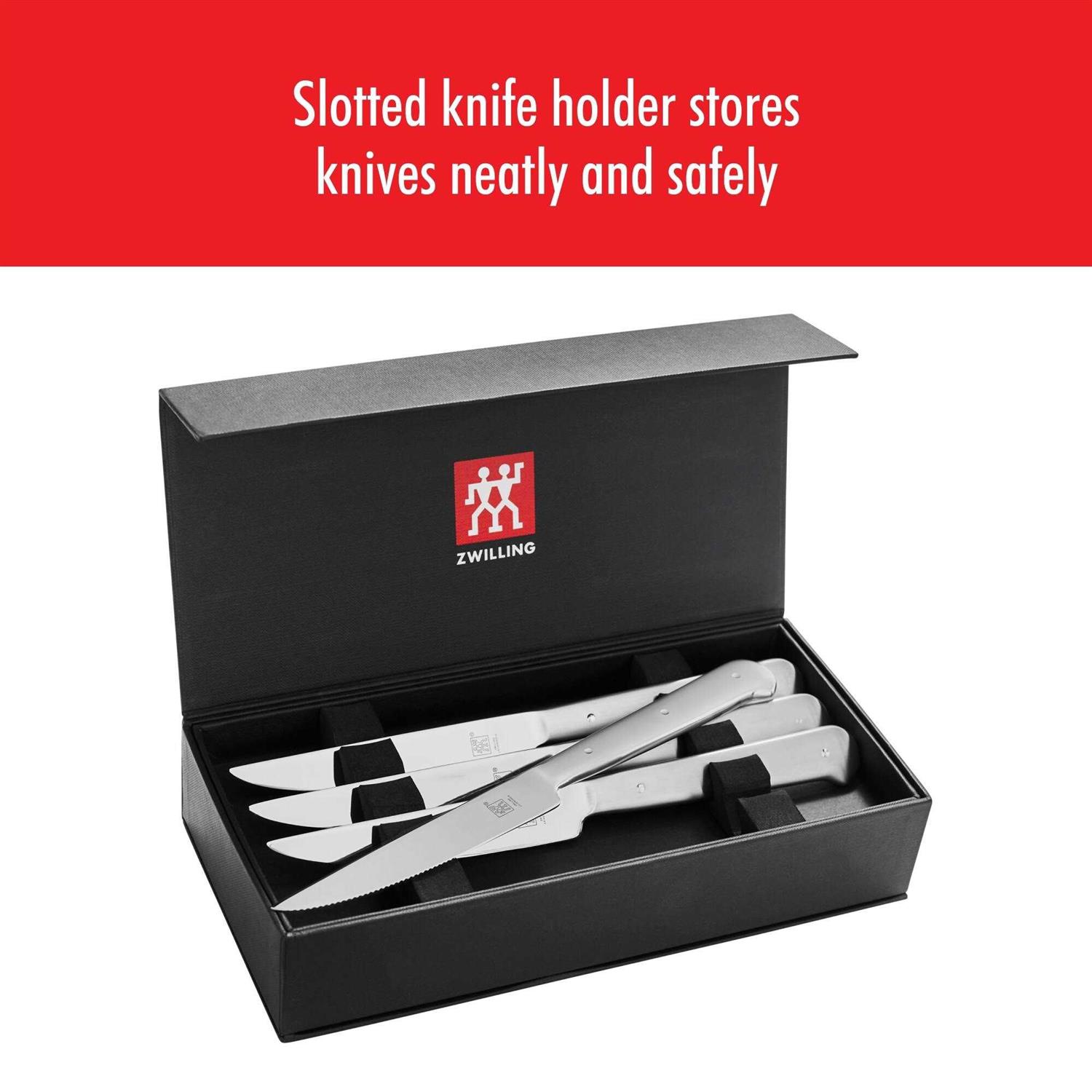 Zwilling Porterhouse 8-Piece Stainless Steel Steak Knife Set