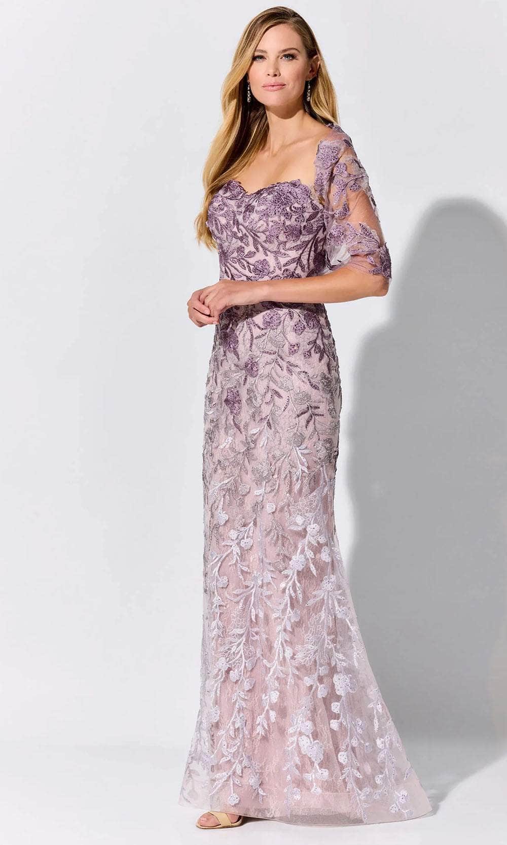 Ombre Sweetheart Evening Dress