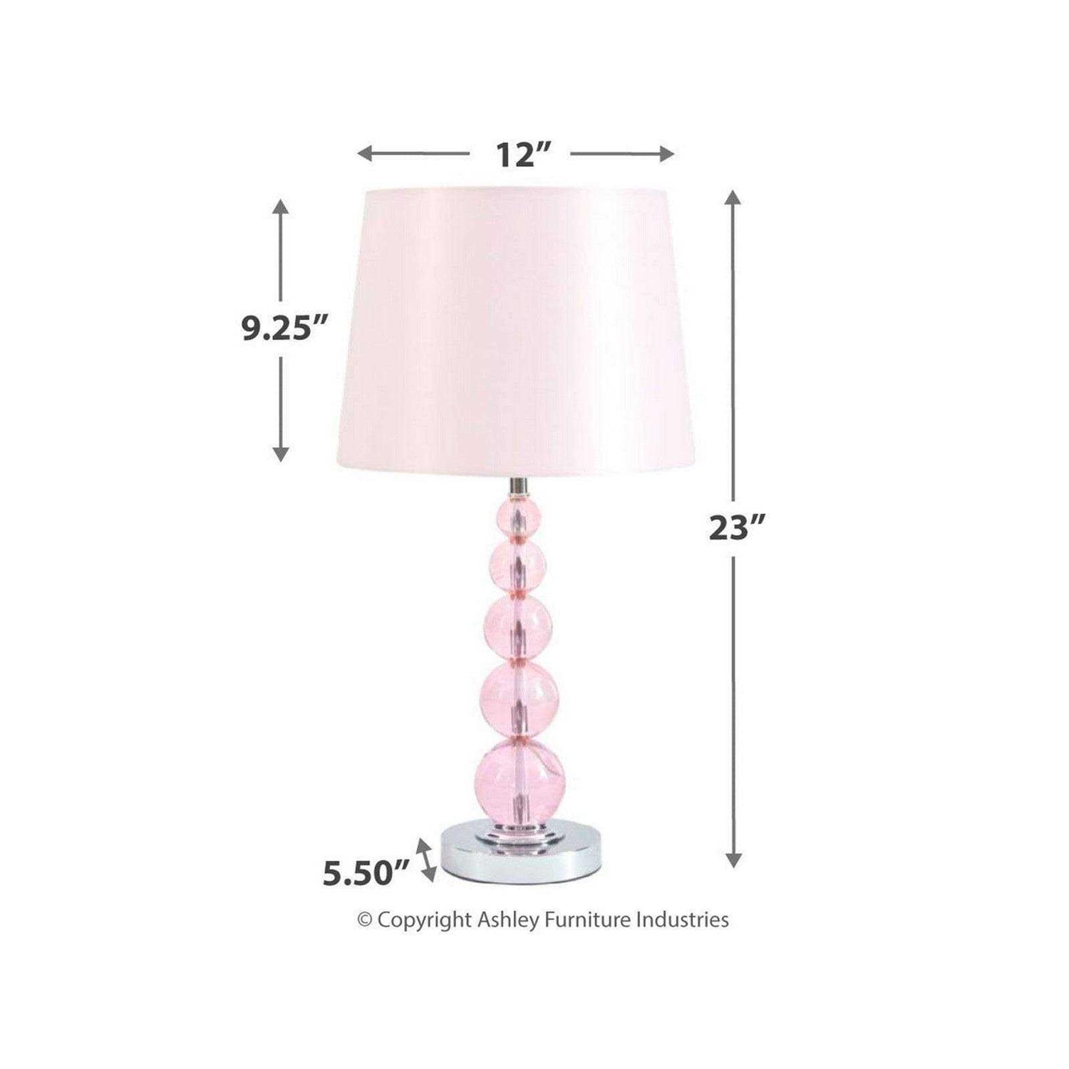Ashley Letty Crystal Table Lamp