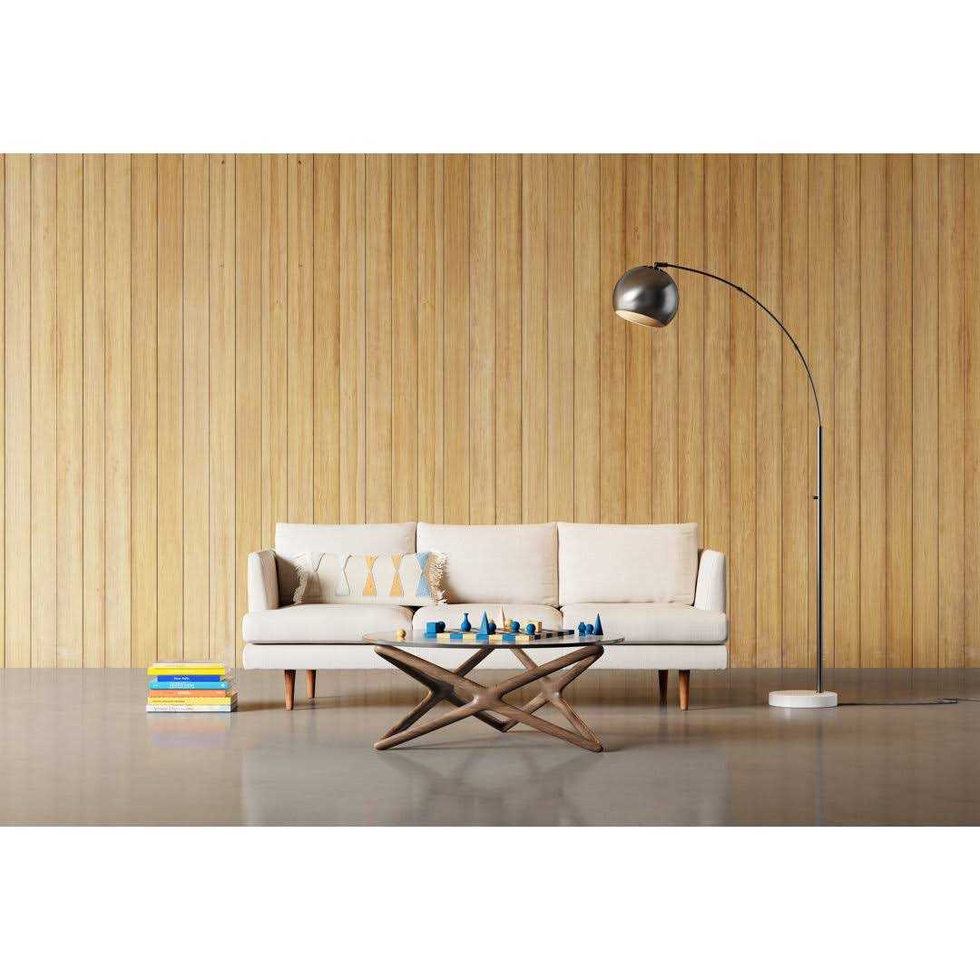 AllModern Georgia 78 Arched/Arc Floor Lamp Shade