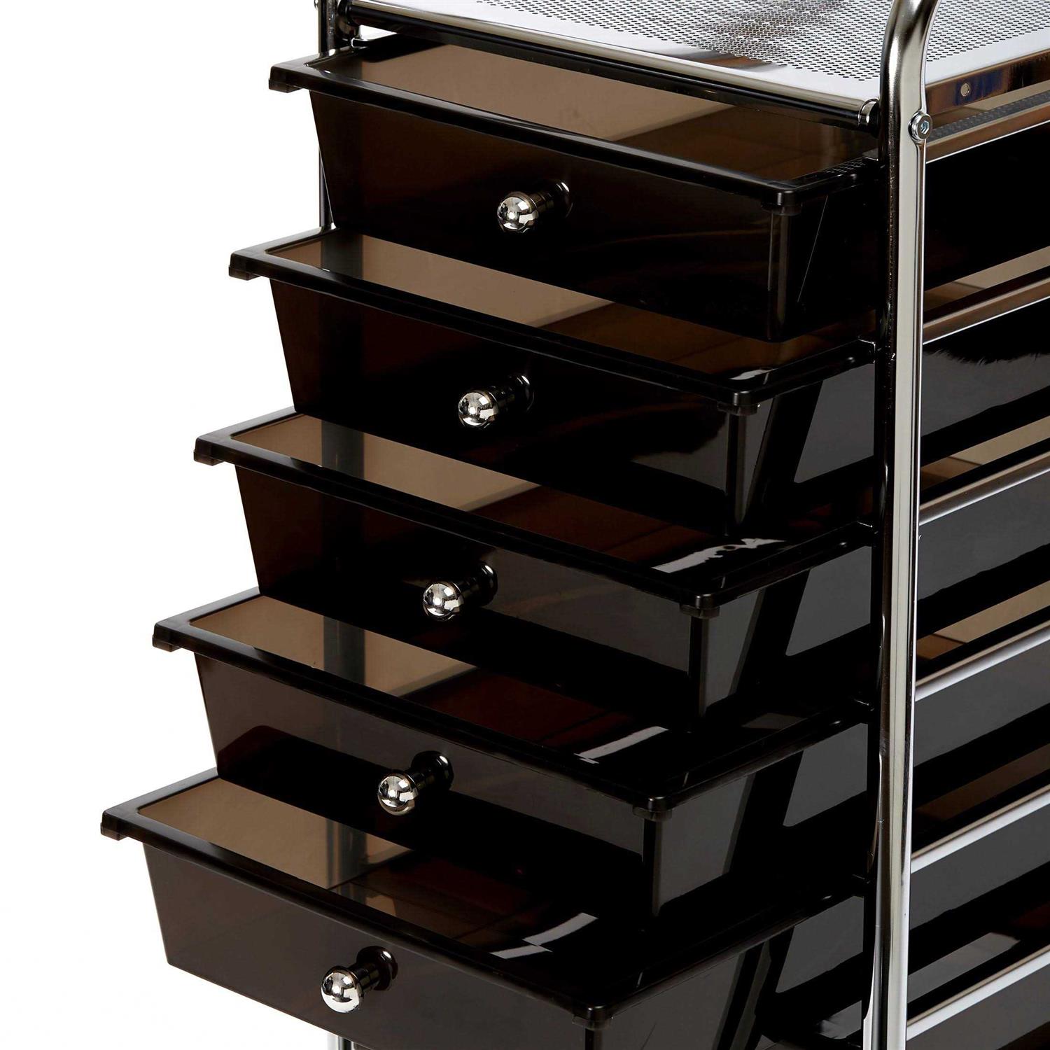 10-Drawer Organizer Cart Seville Classics