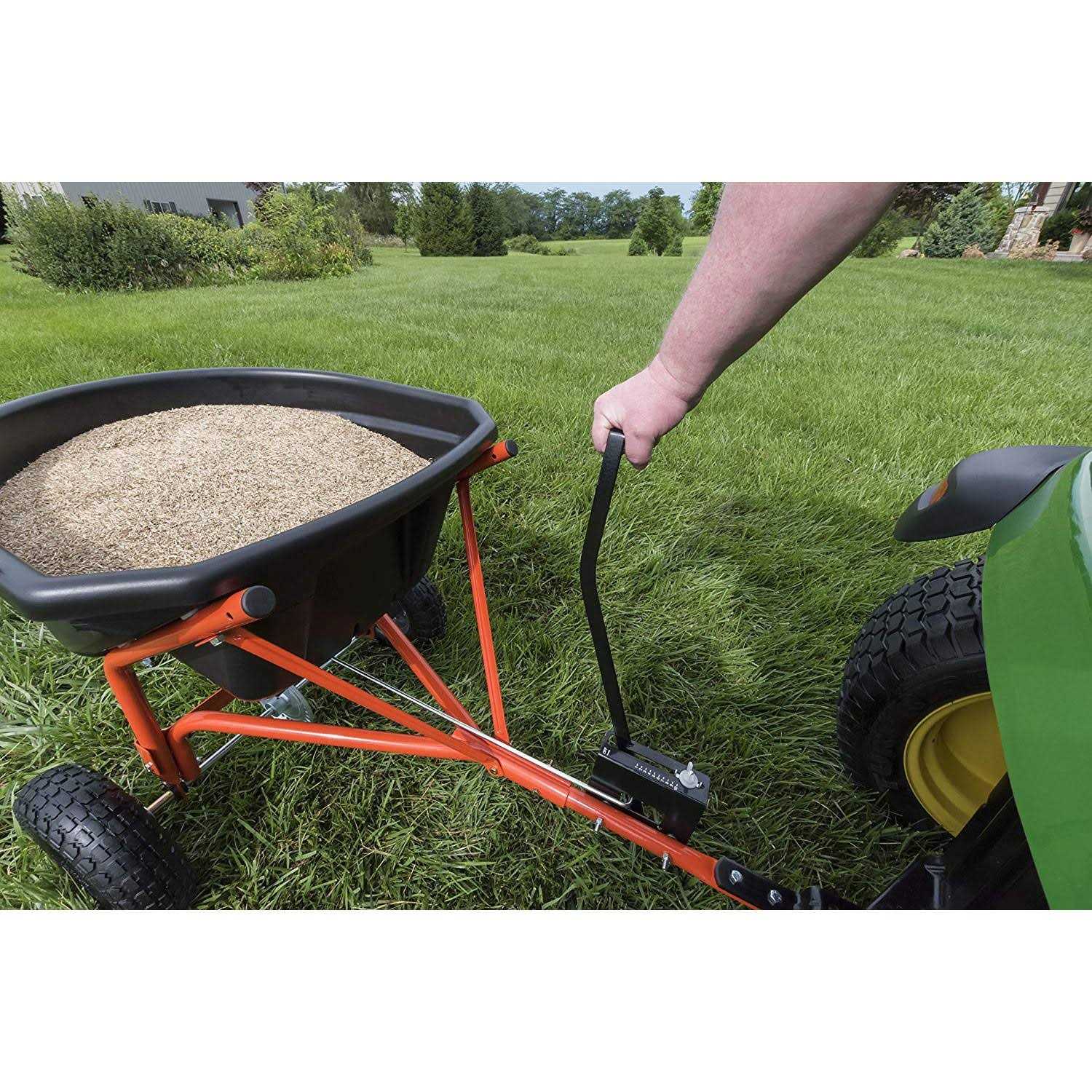 Agri-Fab 110 lb Tow Broadcast Spreader 45-0527