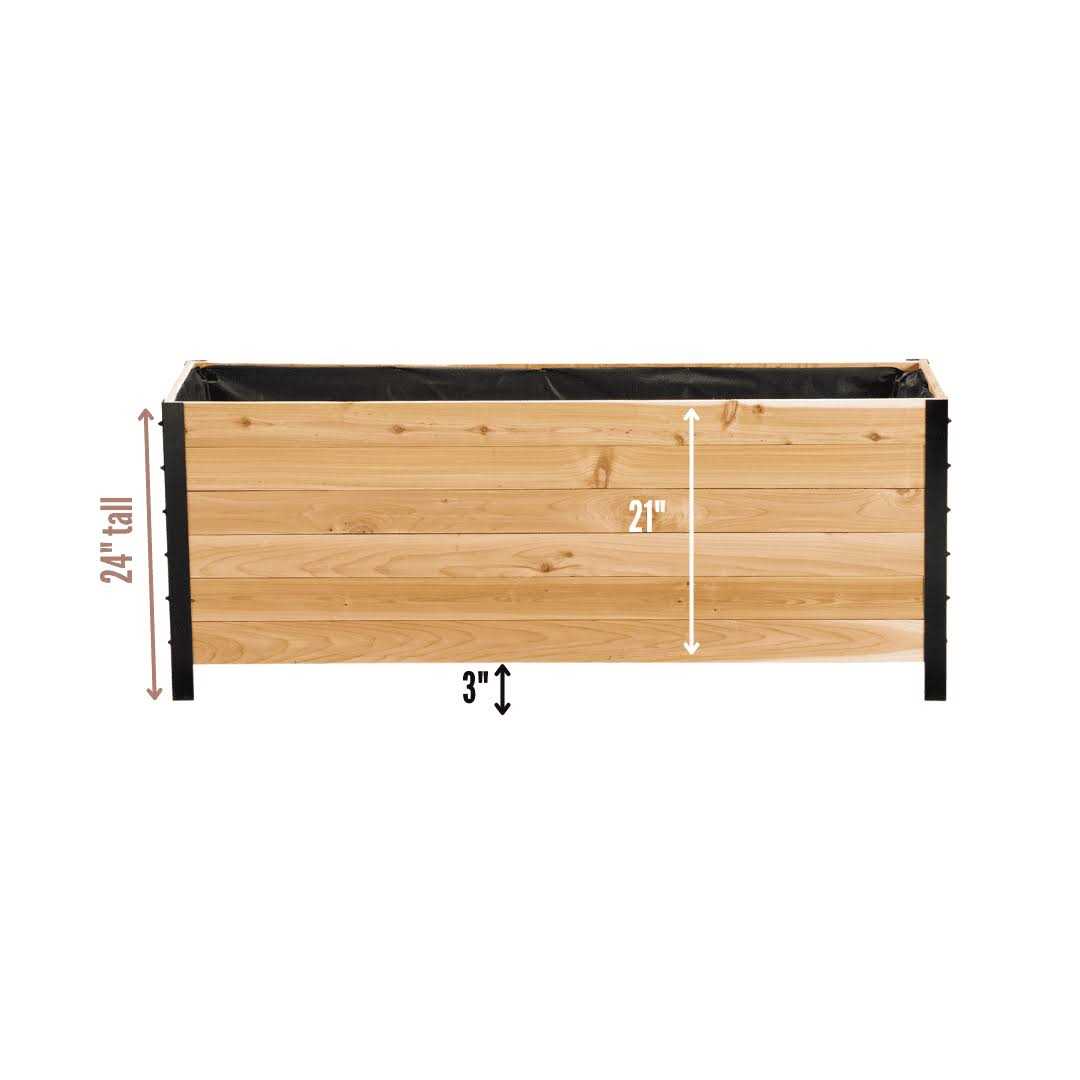 Cedar Planters 18 x Planter Box