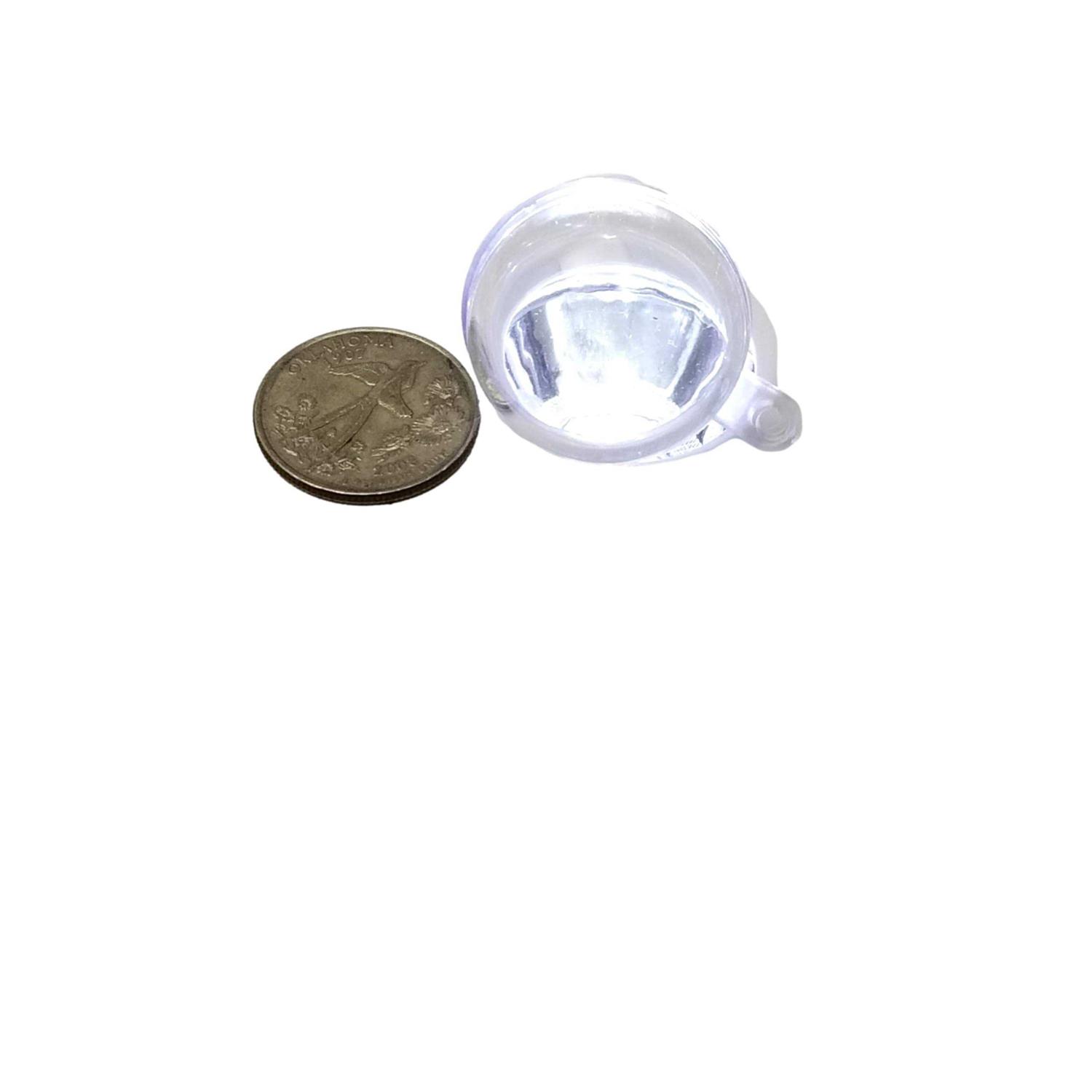 24 Fillable 30mm Clear Plastic Ball Ornament