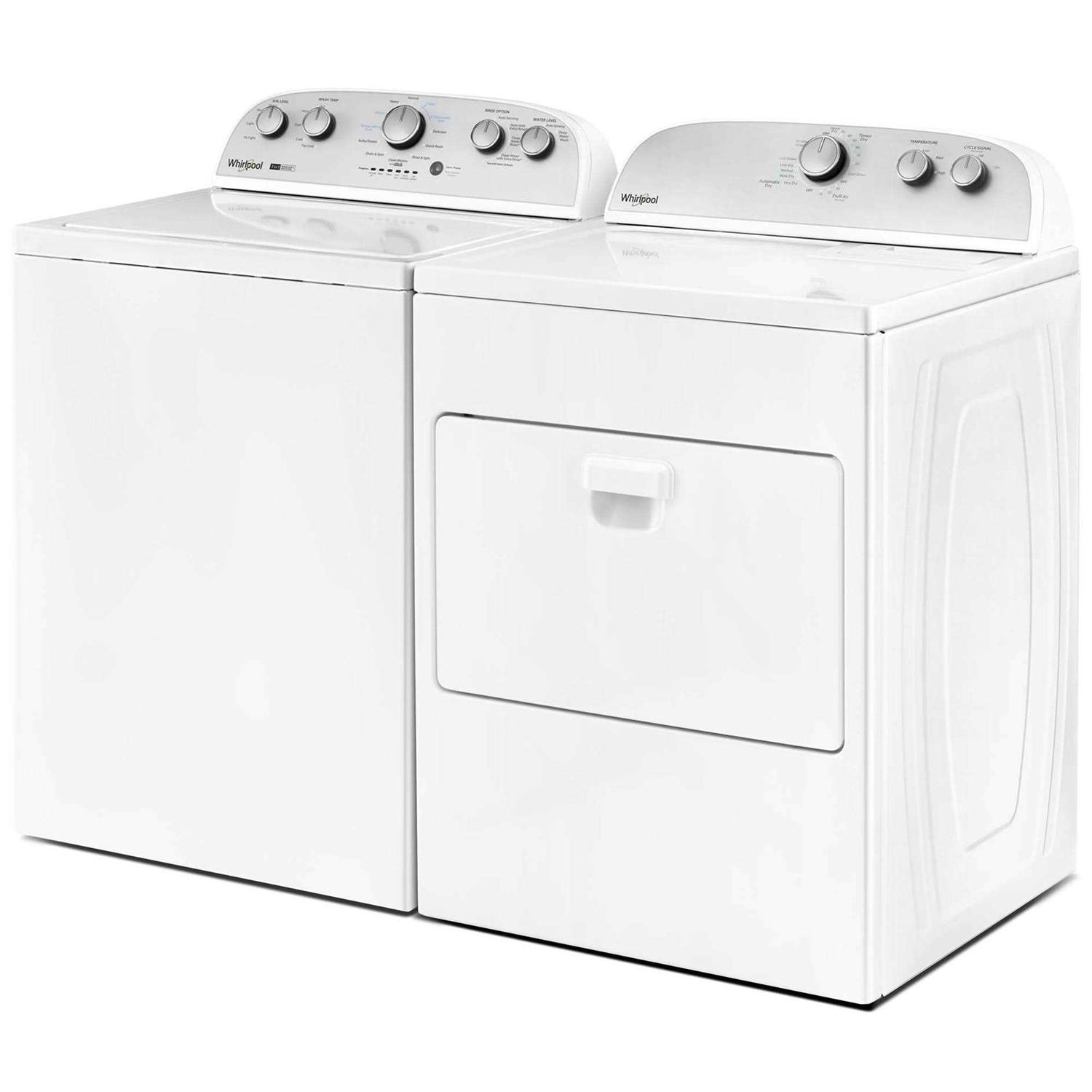 3.8-3.9 Cu. Ft. Whirlpool Top Load Washer with Removable Agitator