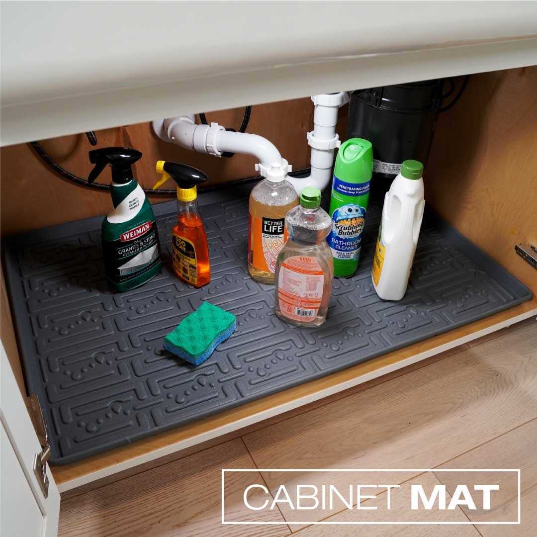 Xtreme Mats Waterproof Under Sink Mat for Bathroom Vanity Cabinets