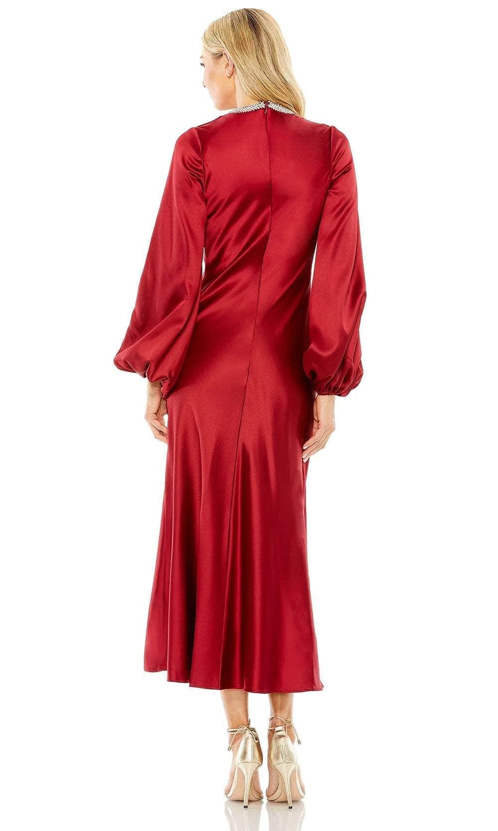 Crystal Beaded Evening Dress