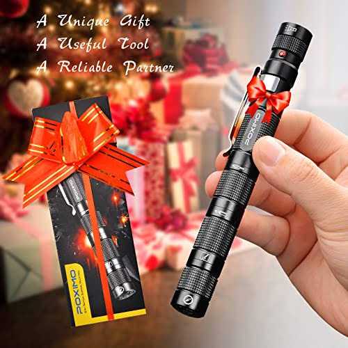 POXIMO EDC Multitool 5-In-1 Tactical Survival Gear with Flashlight