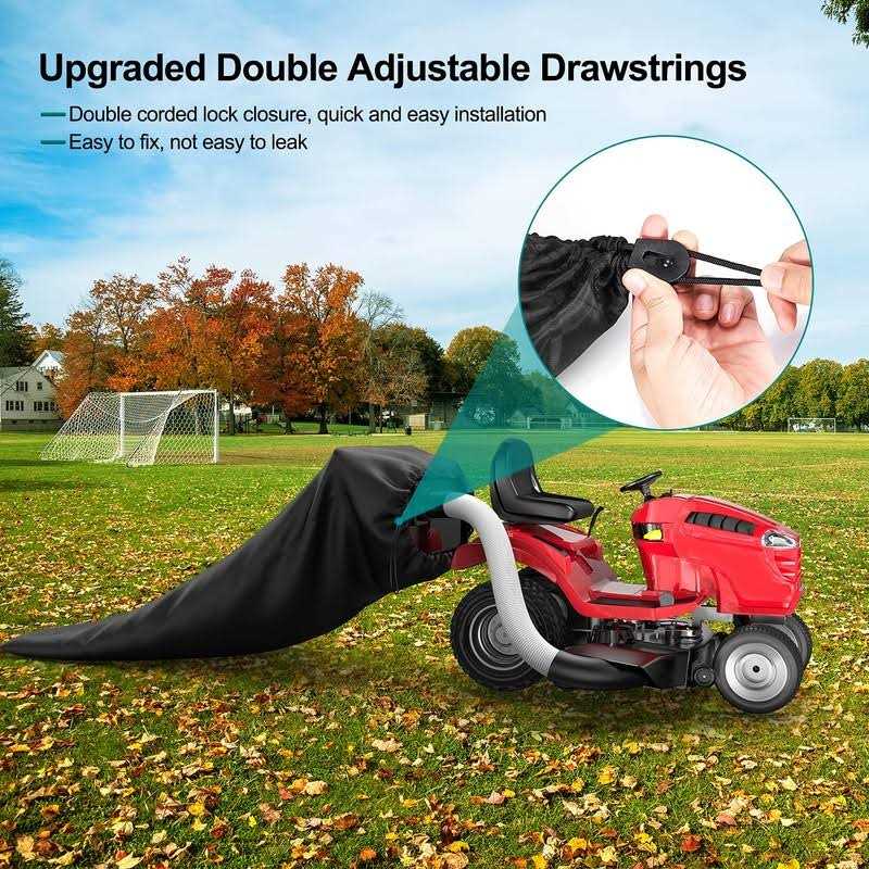 BROSYDA Lawn Tractor Leaf Bag Reusable Grass Catcher Bag for Lawn Mower Tractor