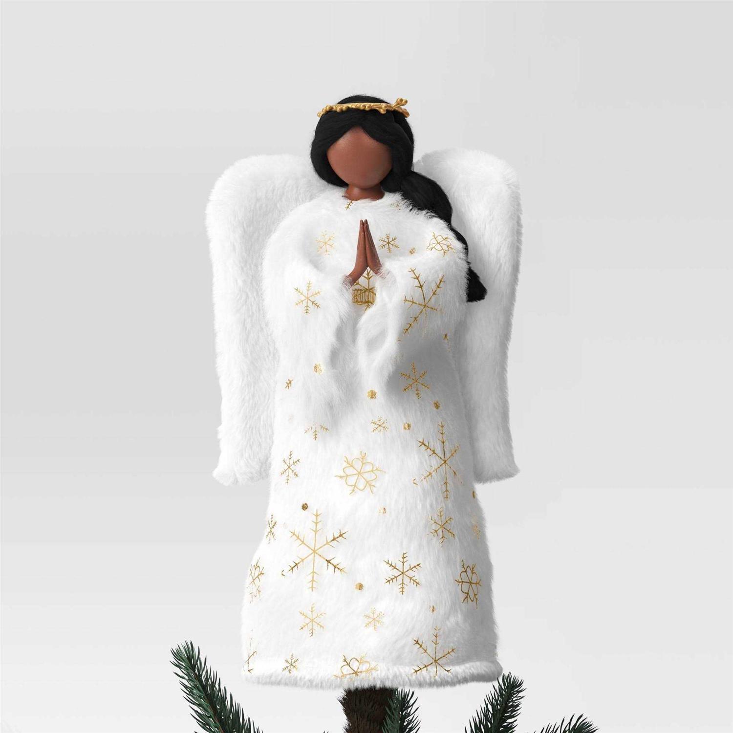 Wondershop 11.5 Plush Gnome Christmas Tree Topper Red