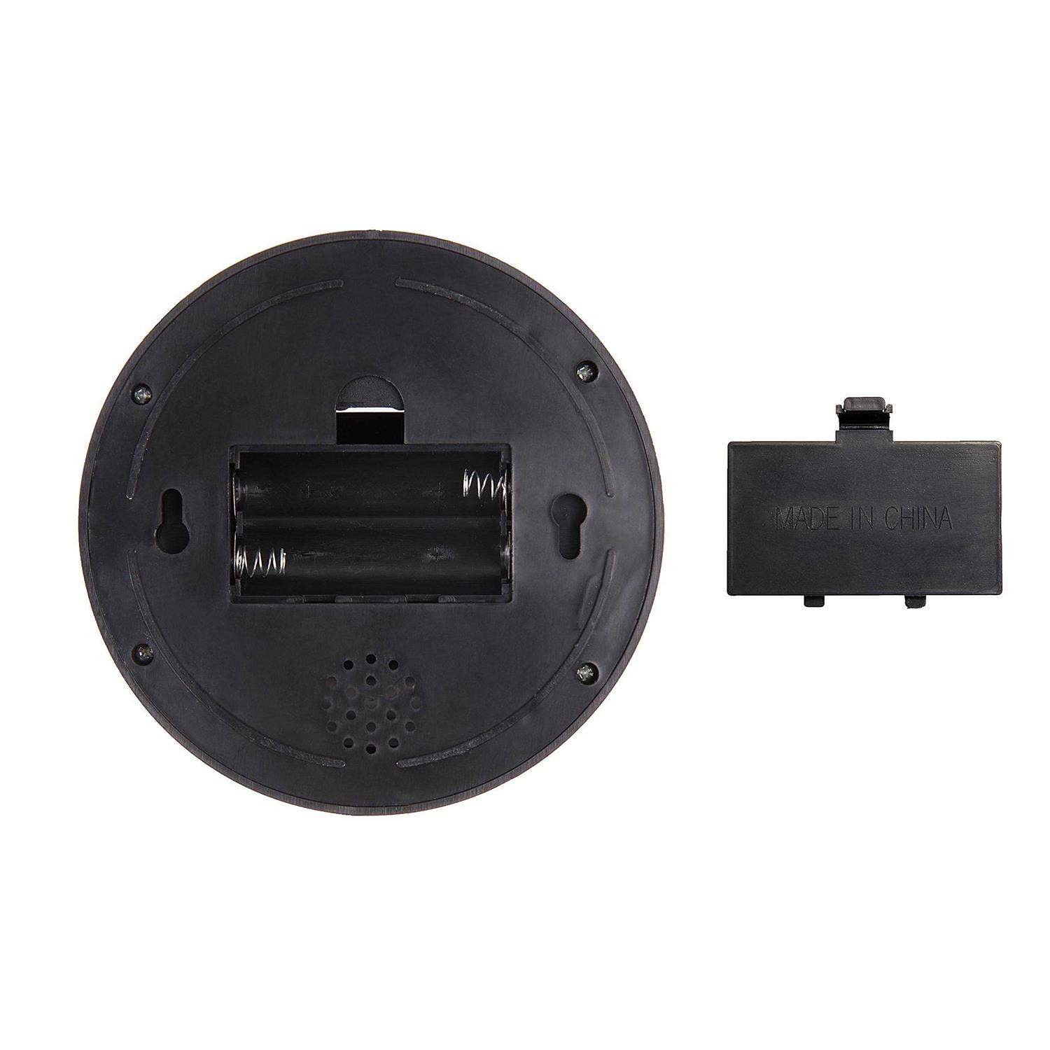 Wali Dummy Fake Security Cctv Dome Camera with Flashing Red LED Light with Security Alert Sticker Decals