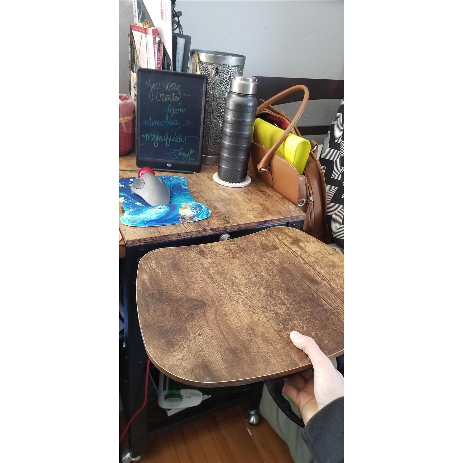 SONGMICS Laptop Table with Handle