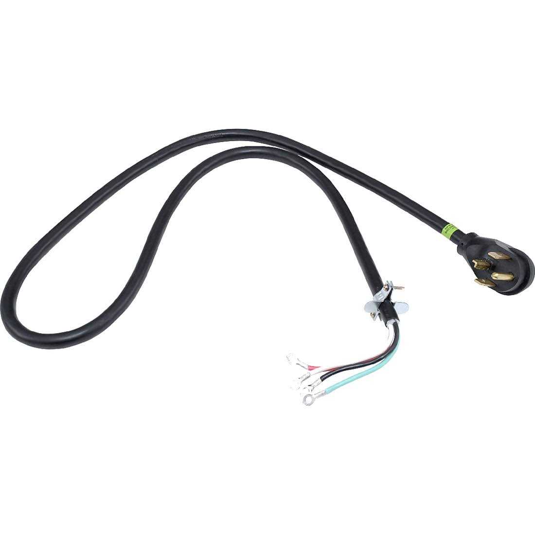 Whirlpool PT600L 6-feet 30-Amp 4 Wire Dryer Power Cord