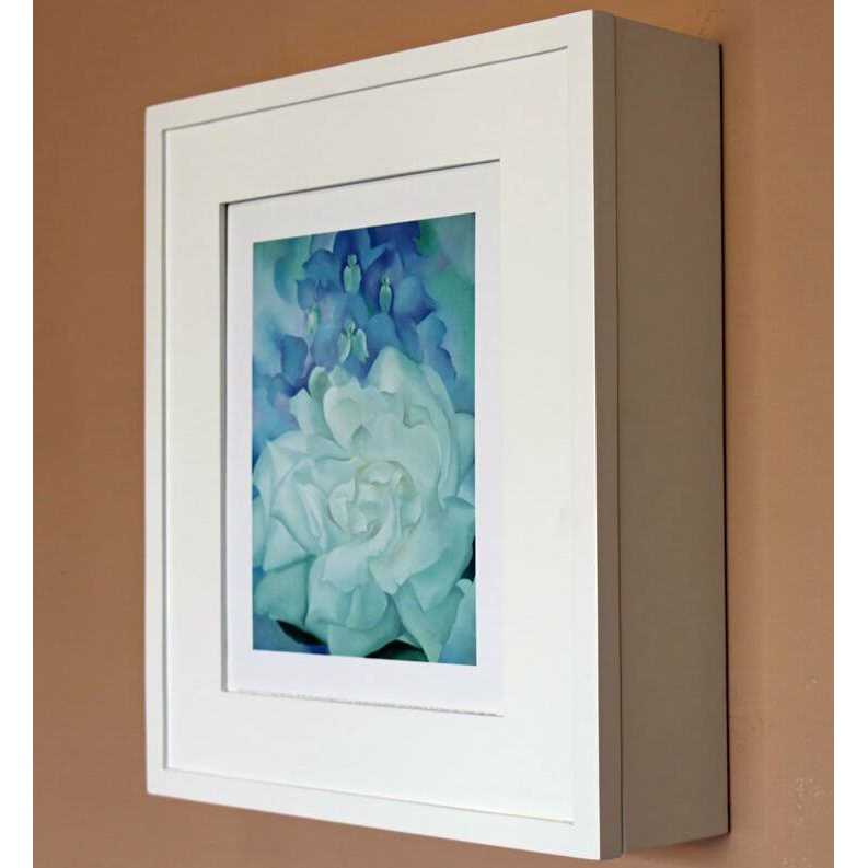 16.88 W x 19.88 H x 5.12 D Solid Wood Wall Mounted Bathroom Cabinet Fox Hollow Furnishings Finish