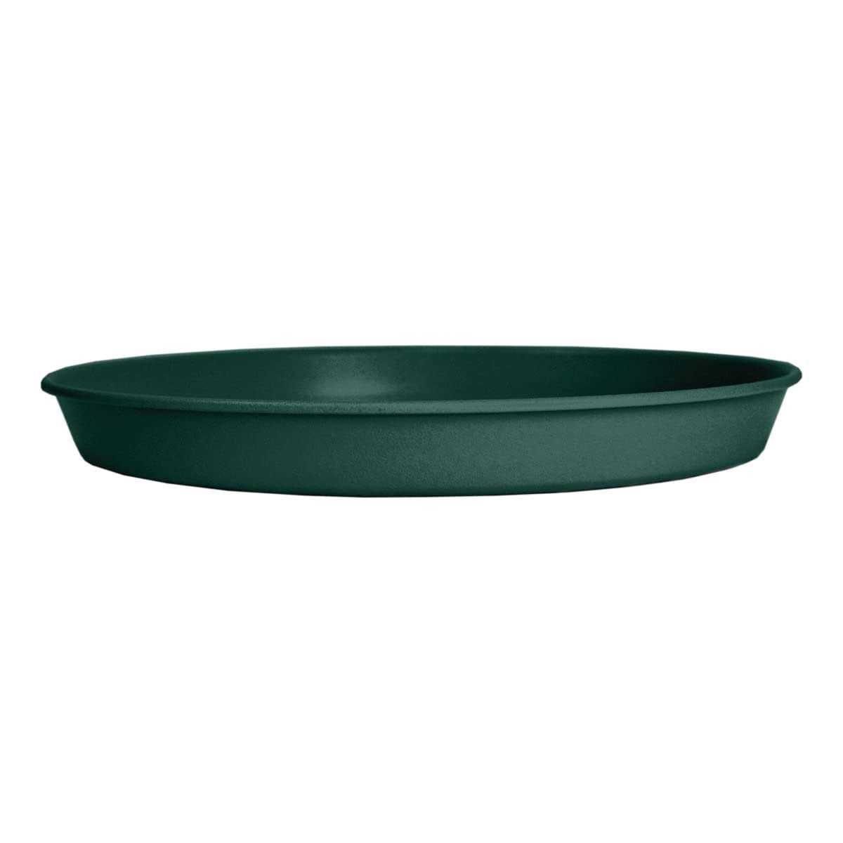 The HC Companies Round Prima Plastic Plant Saucer Indoor Outdoor Plant Trays for Pots