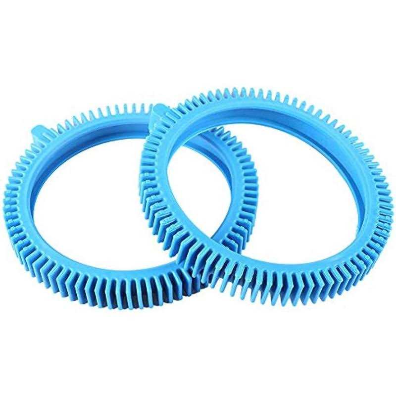 Ar-PRO Front Tire And Rear Tire Combo Kit Compatible with Poolcleaner Poolvergnuegen Front Tire Kit with Super Hump 896584000-143 And Rear