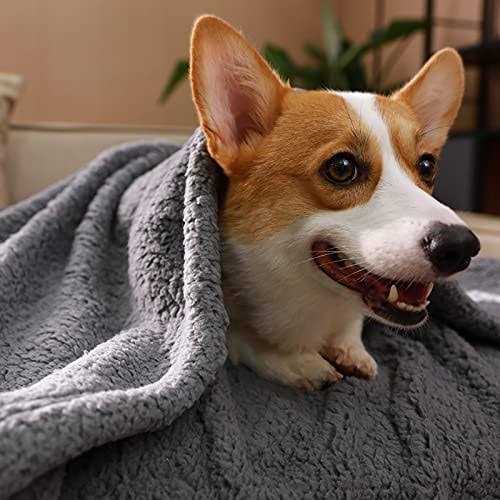 1 Pack 3 Calming Blankets Fluffy Premium Fleece Pet Blanket Soft Sherpa Throw for Dog Puppy Cat