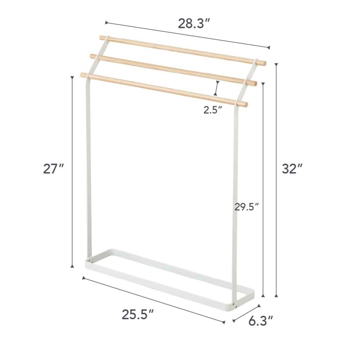 Yamazaki Tosca Bath Towel Hanger