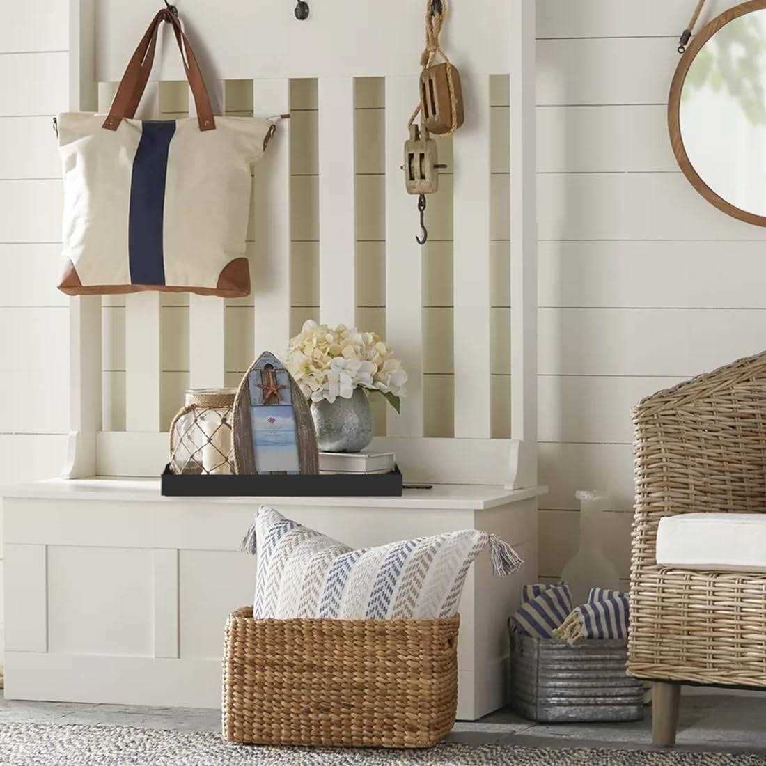 Bed Tray Table with Handles Folding Legs Bamboo Breakfast Tray Tray Tray