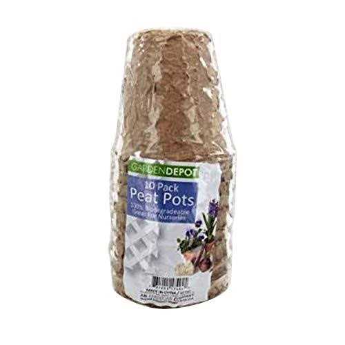Biodegradable Peat Pots Set
