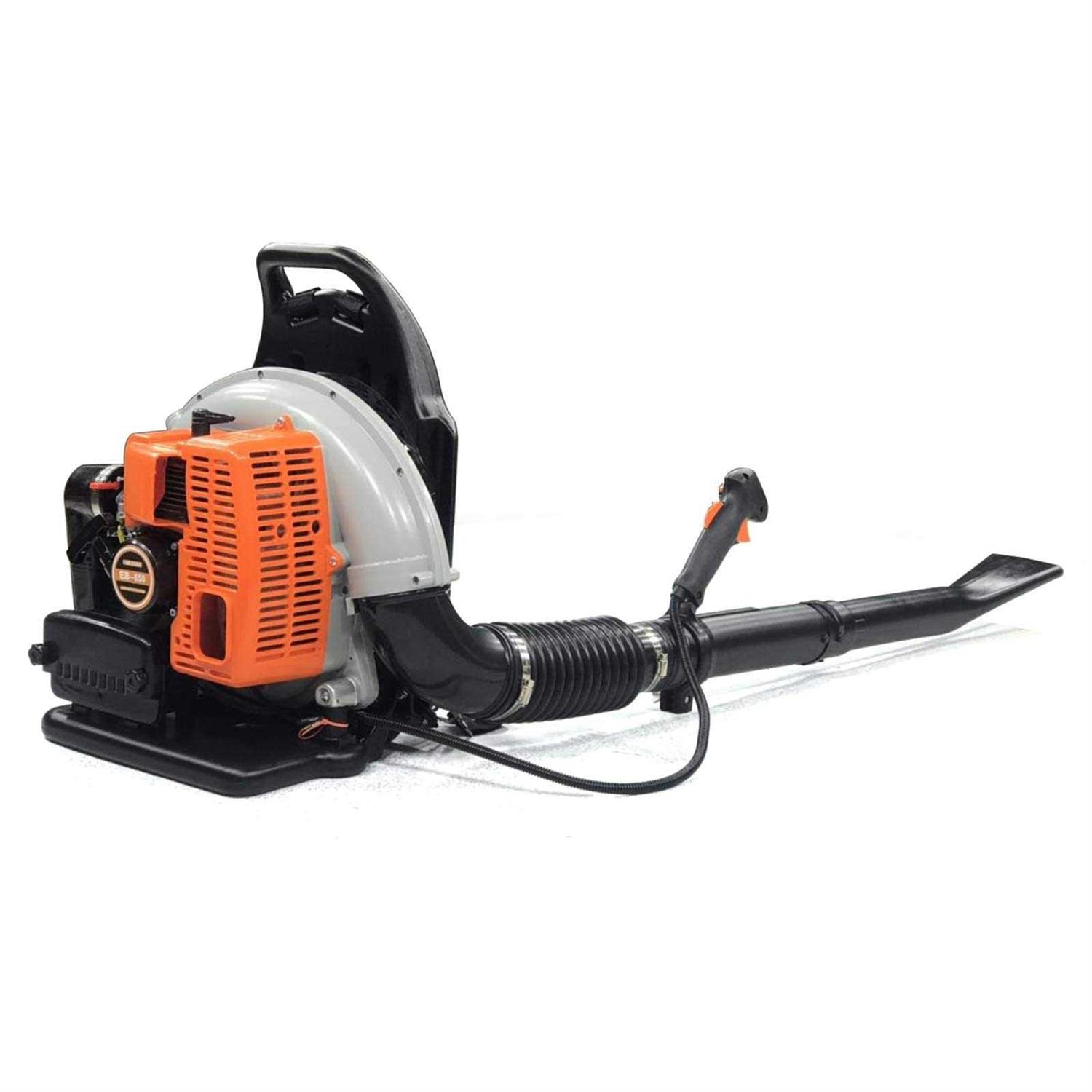 65CC 3.6HP 2 Stroke Backpack Gas Powered Leaf Blower Grass Lawn Bl