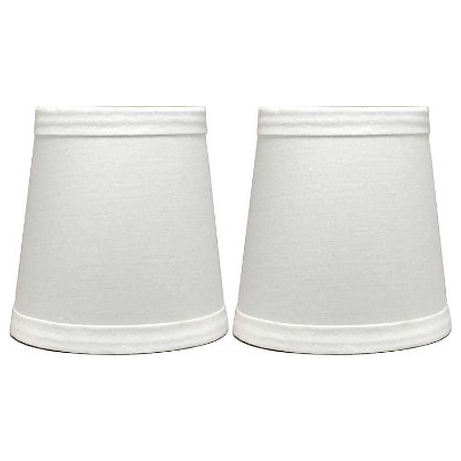 Urbanest Cotton Chandelier Lamp Shades 3x4x4 inch
