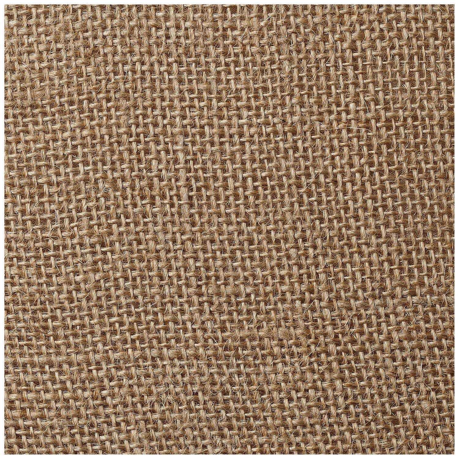 Brentwood Natural Burlap Drum Lamp Shade 10x12x8