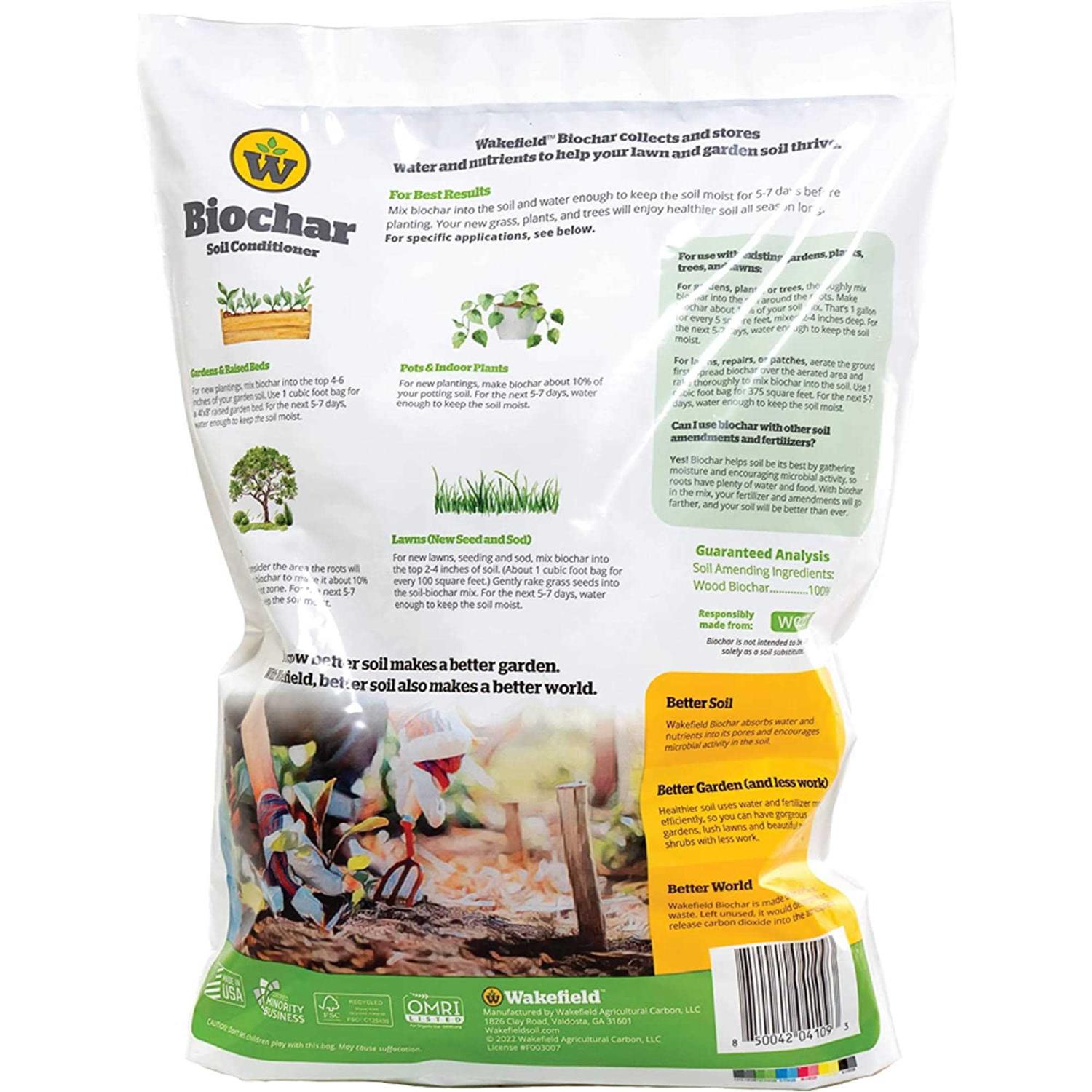 Wakefield Biochar Soil Conditioner