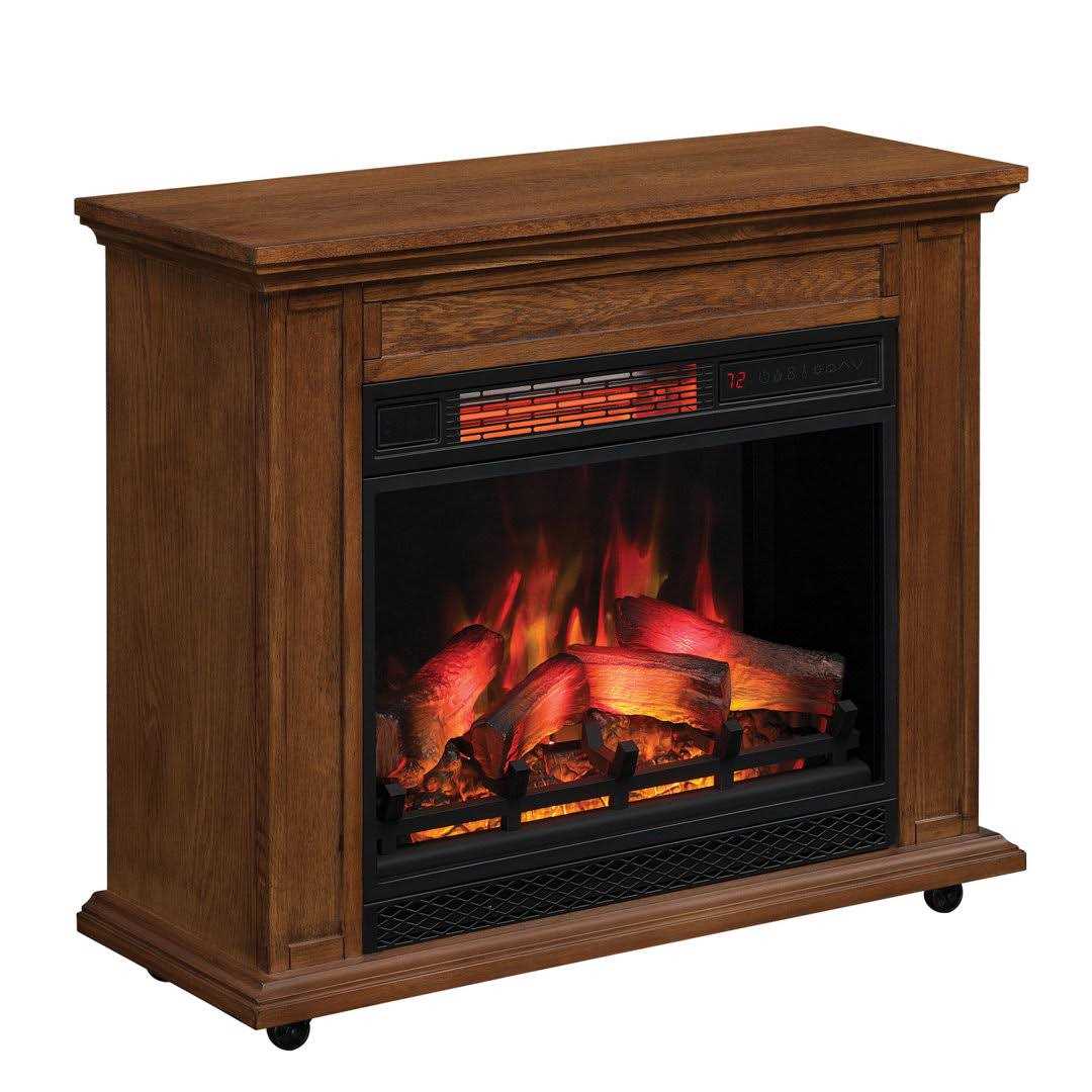 Duraflame Rolling Mantel Infrared Fireplace
