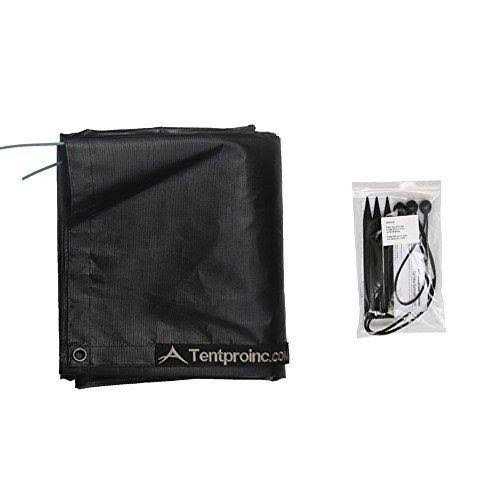 Tentproinc RV Awning Shade Screen 3′ Mesh Screen Sunshade Complete Kits Motorhome Camping Trailer UV Sun Blocker