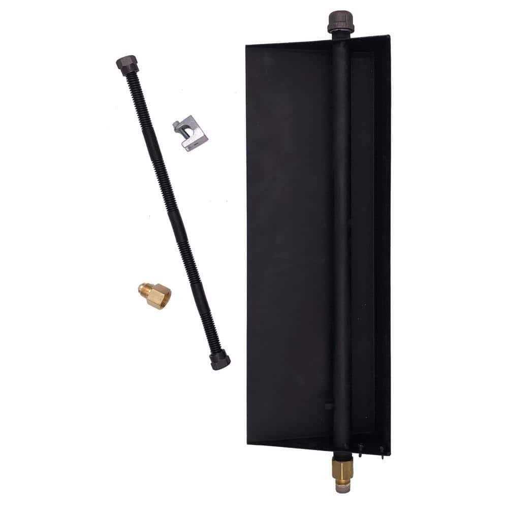 American Gas Log Cheyenne Glow Vented Natural Gas Fireplace Log Set with Complete Kit