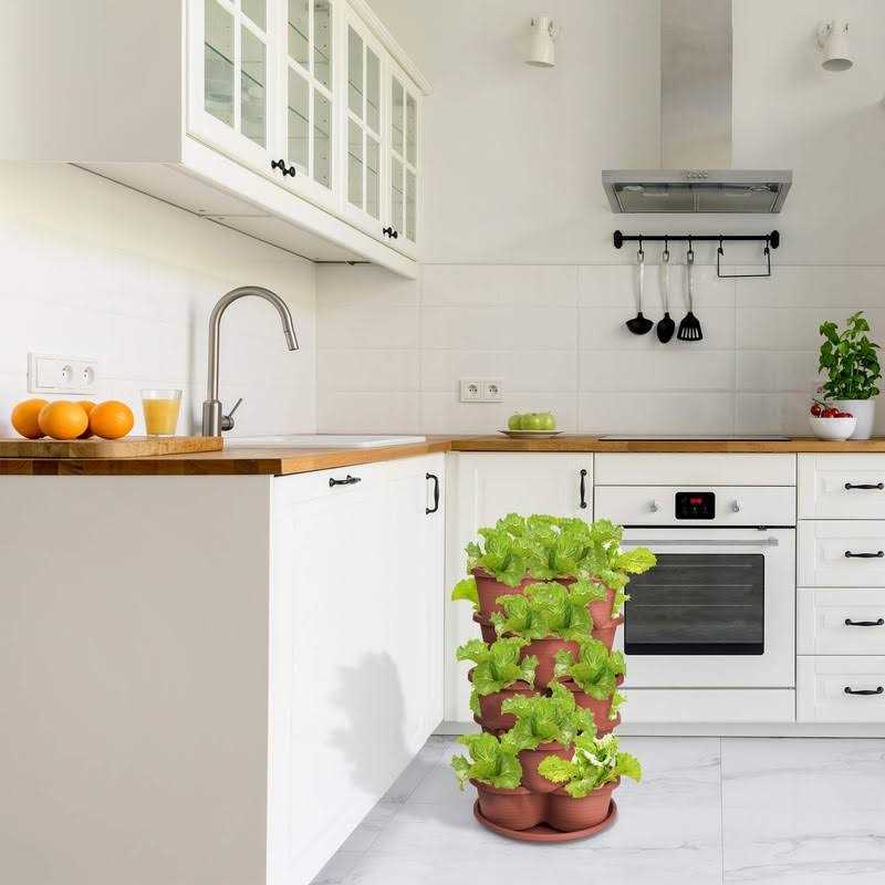 Amazing Creation Stackable Planter Vertical Tower Garden Planter Strawberry Planter