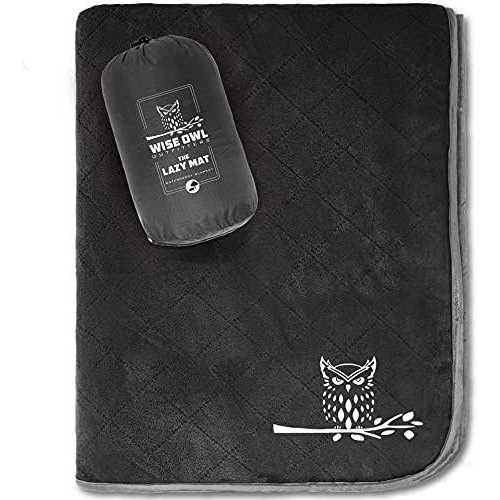 Wise Owl Outfitters Camping Blanket Packable & Waterproof Warm Camping Quilt