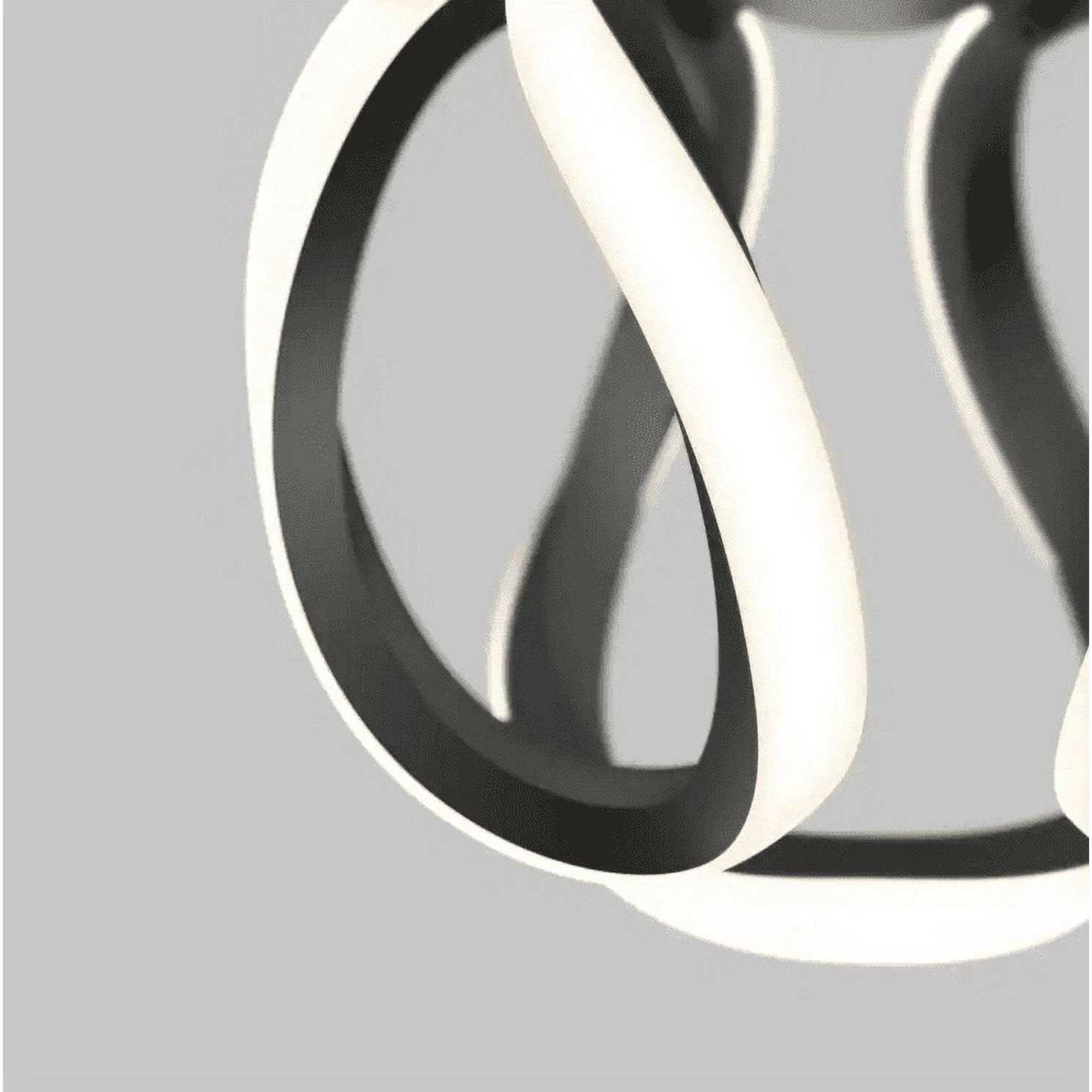 Artika Vivaldi Integrated LED Pendant Light 3CCT Black