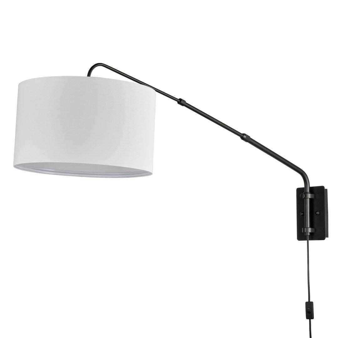 ART+LIGHT Adjustable Sconce Wall Mount Light with Telescopic Swing Arm