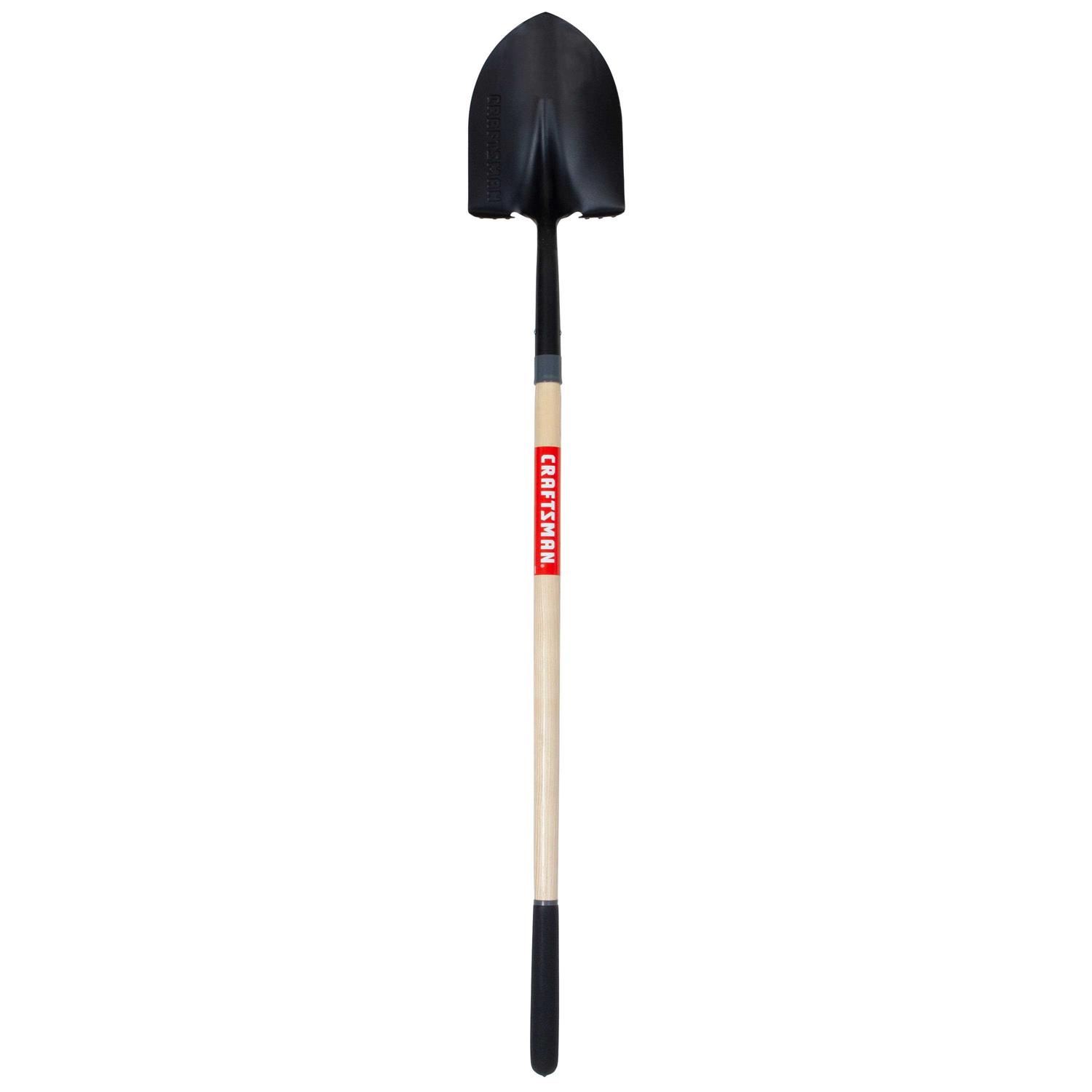 CRAFTSMAN 55-in Wood Handle Digging Shovel CMXMLBA1000