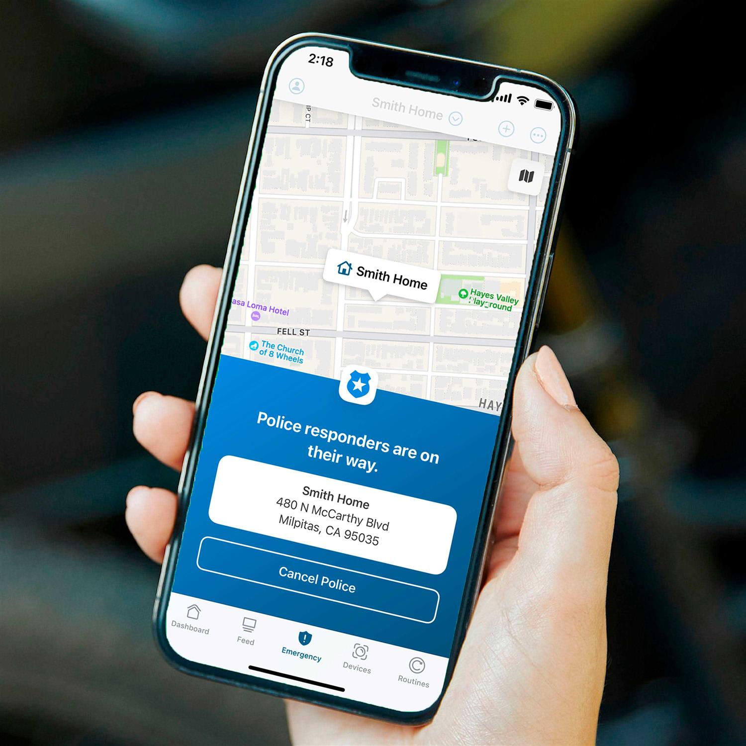 Arlo Home Security System with Wired Keypad Sensor Hub and 8-in-1 Sensors