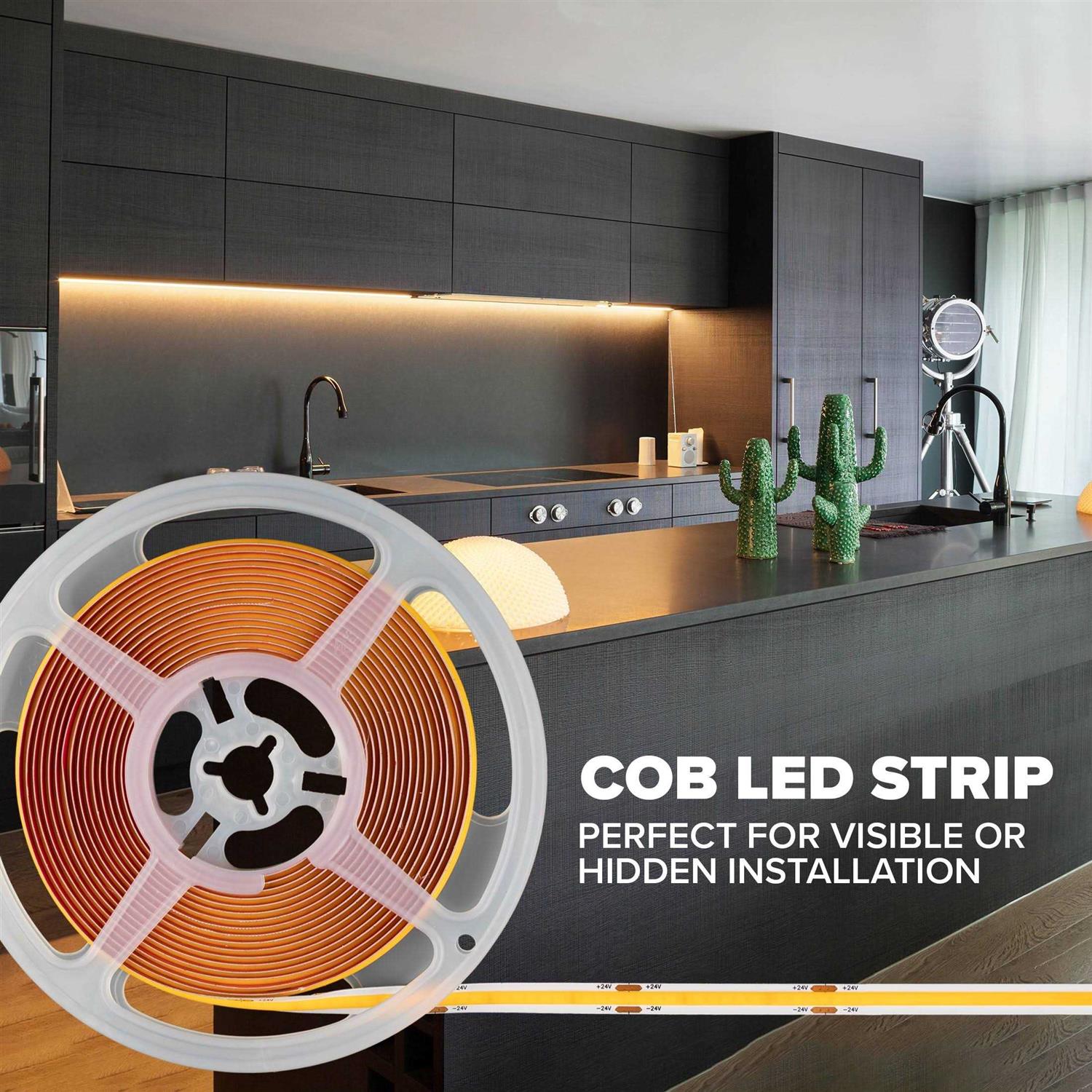 Better Homes & Gardens COB LED Tape Light for Indoor Use