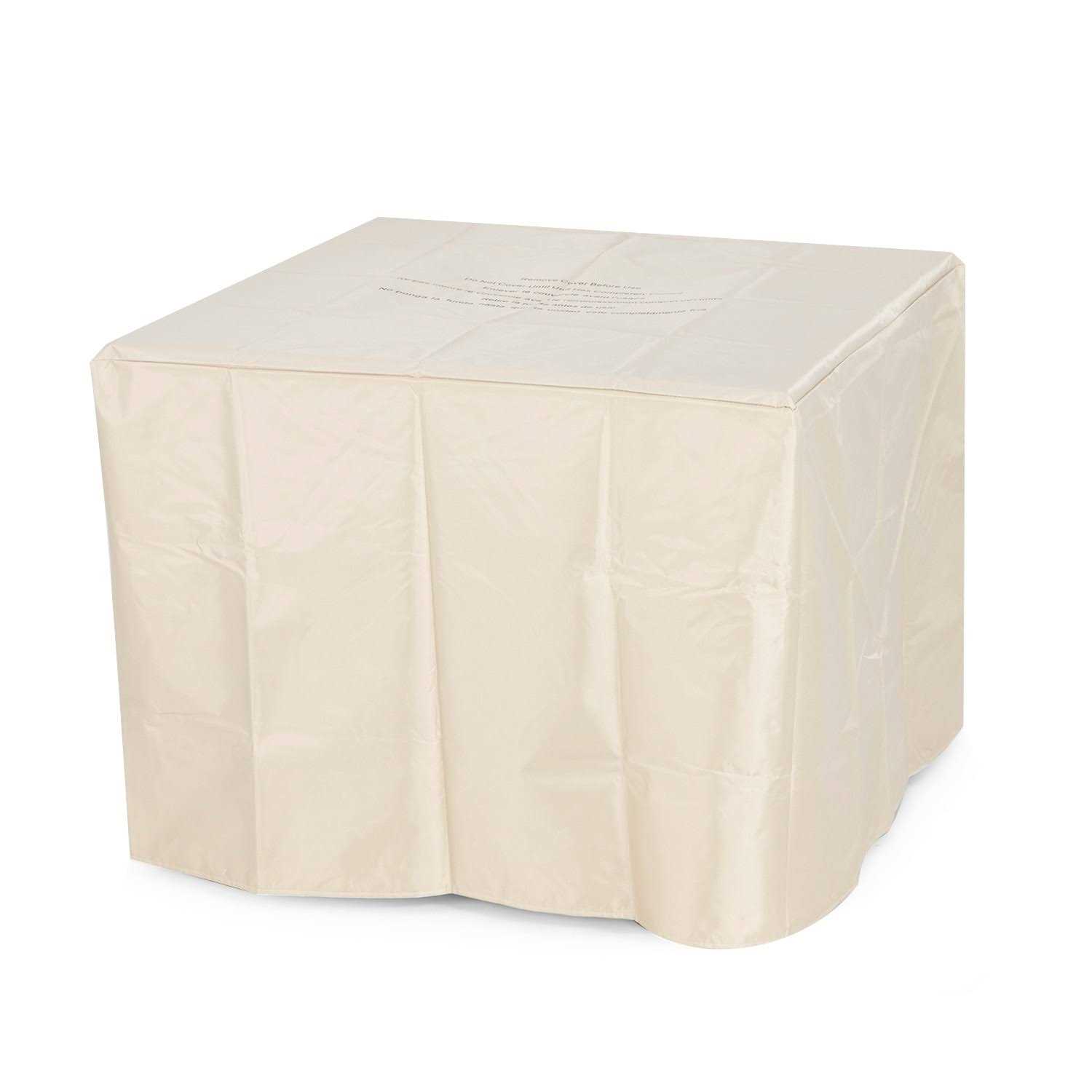 Nuu Garden Square Fire Pit Table Cover