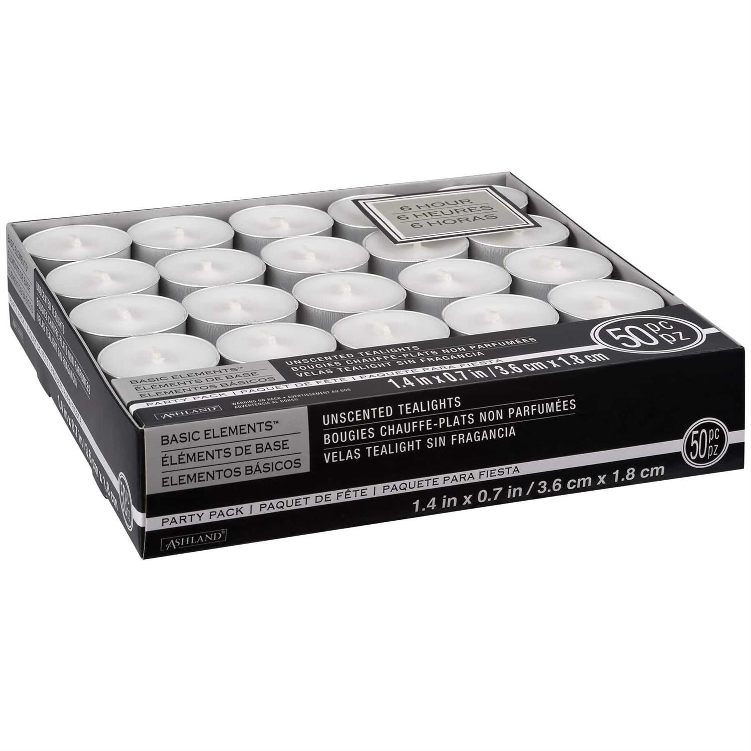 Ashland Basic Elements Unscented Tealights