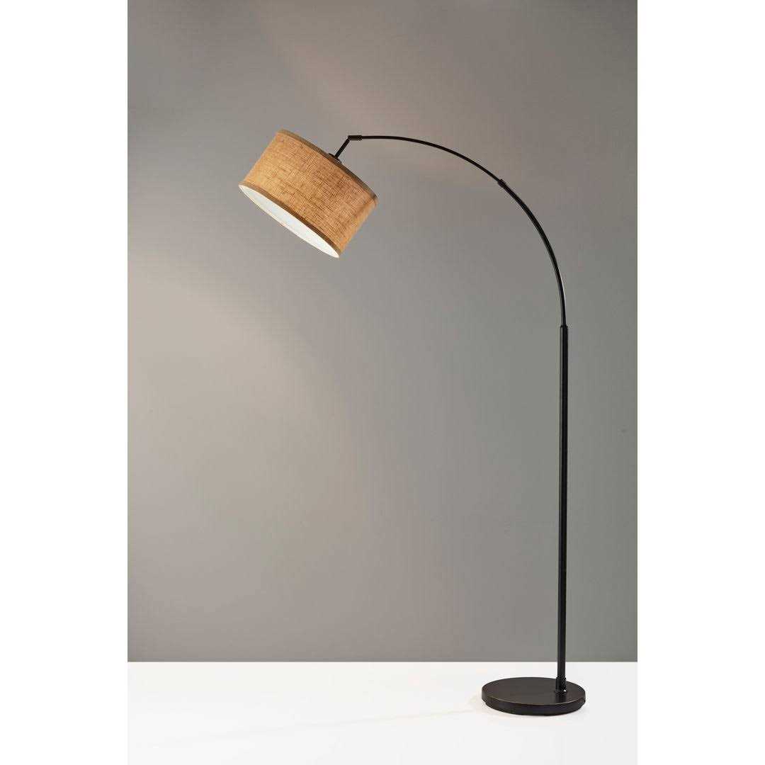 Aukerman 68 Arc Floor Lamp Three Posts
