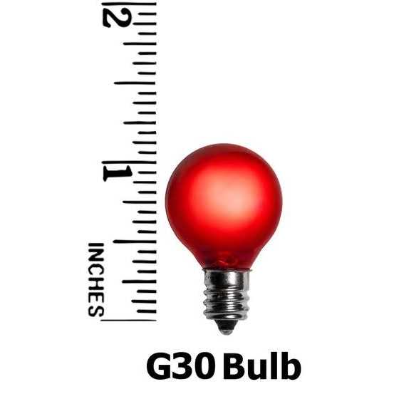 Wintergreen Lighting G30 Satin Multicolor 42955