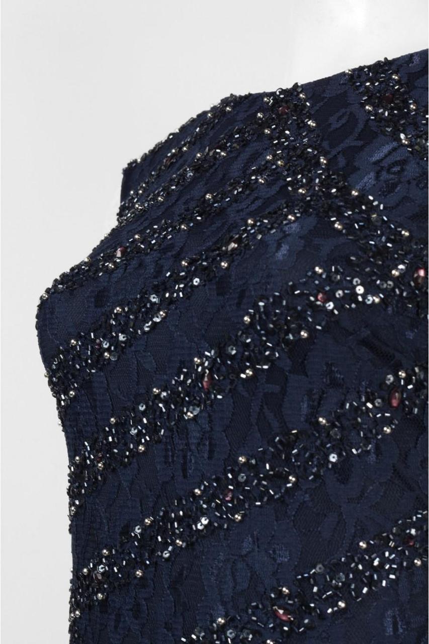 Embellished Lace Long Dress 54471850