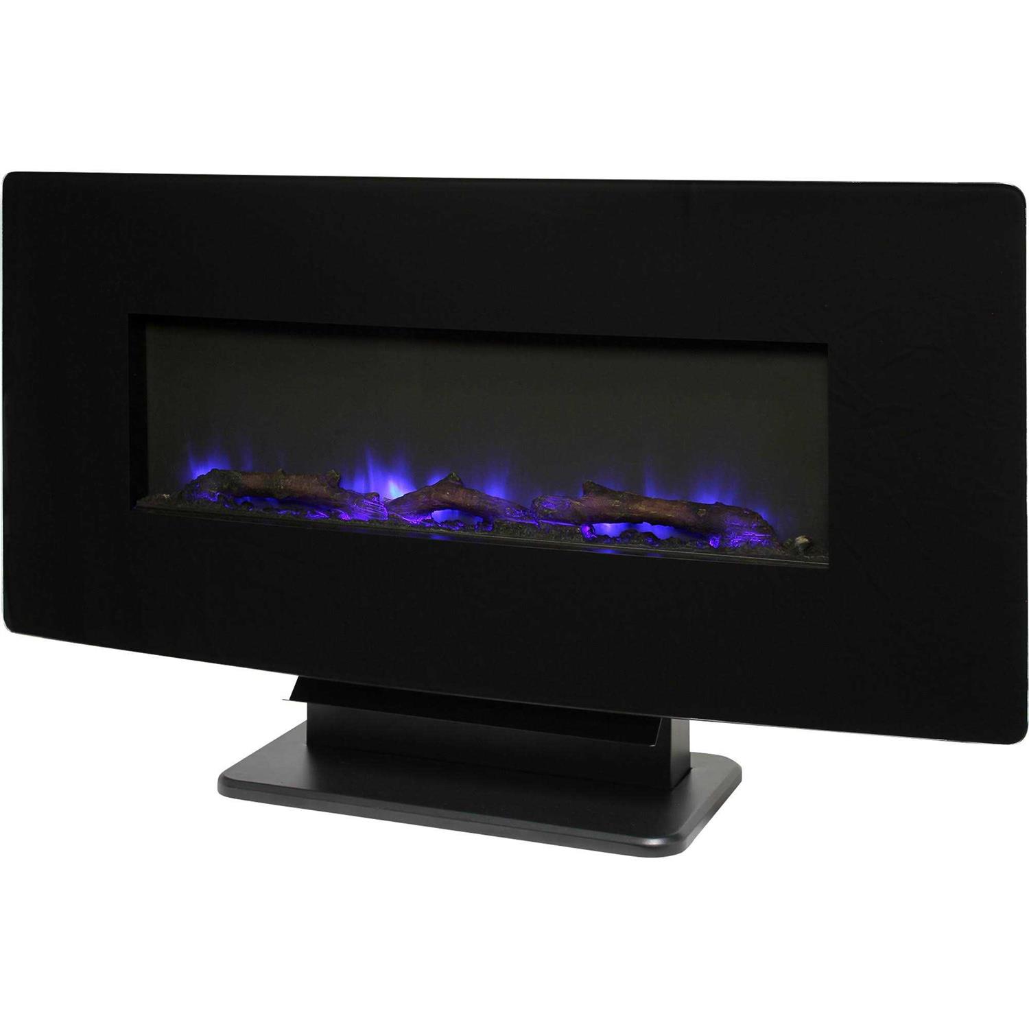 Muskoka 36 in. Curved Front Wall Mount Electric Fireplace SF310C-36