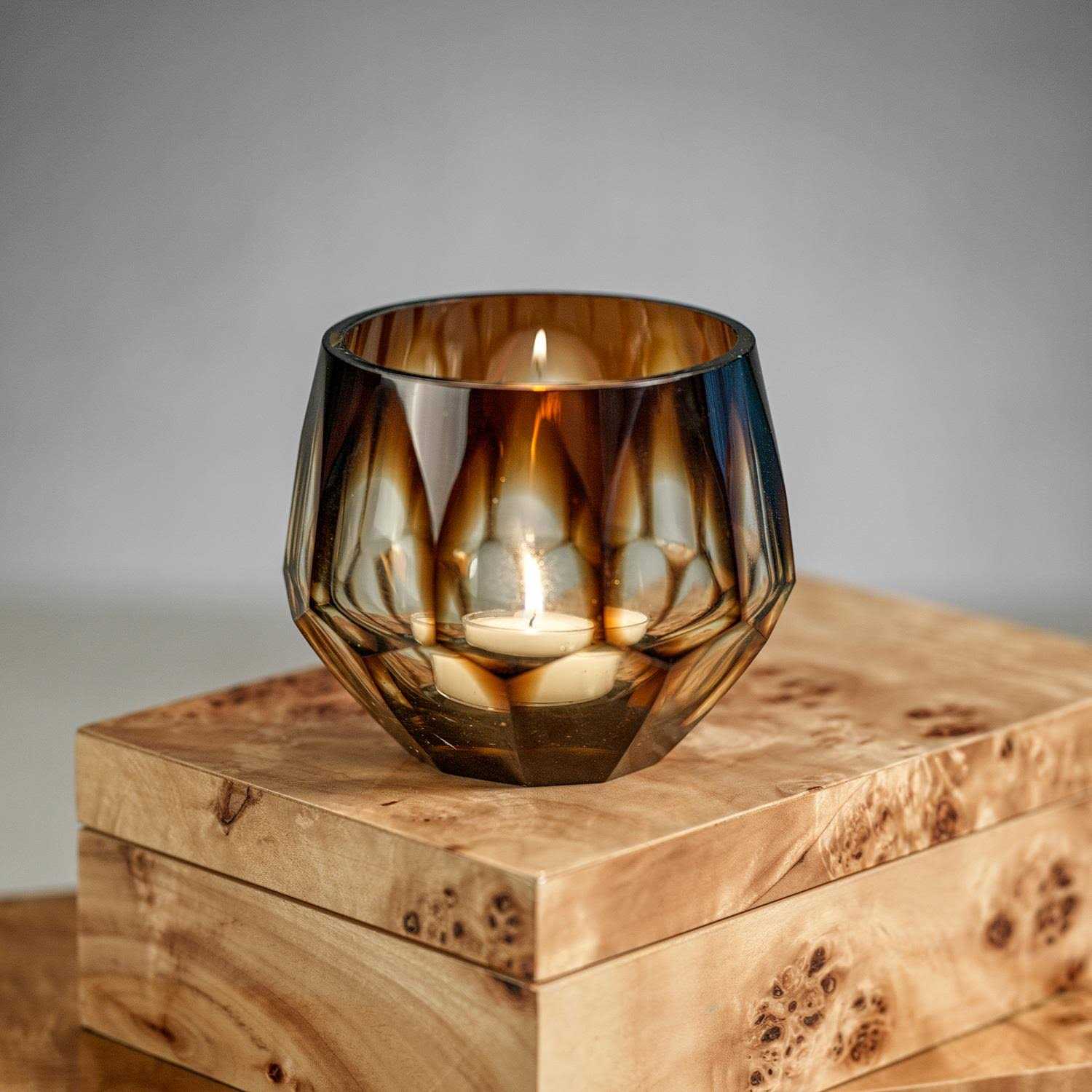 Zodax Leiden Burl Wood Design Box