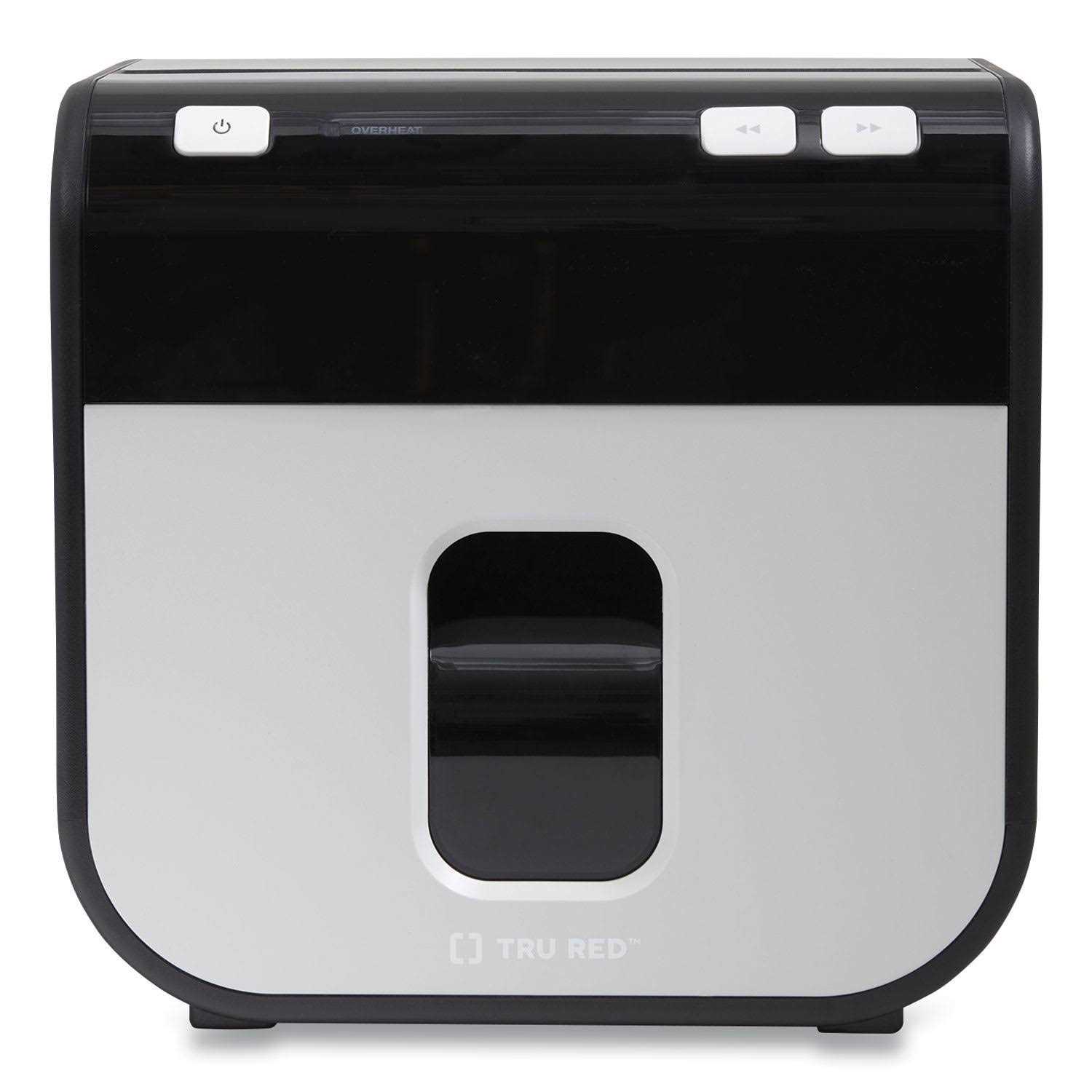 Tru RED TR-NMC12M9A 12 Sheet Mailmate Micro-Cut Shredder